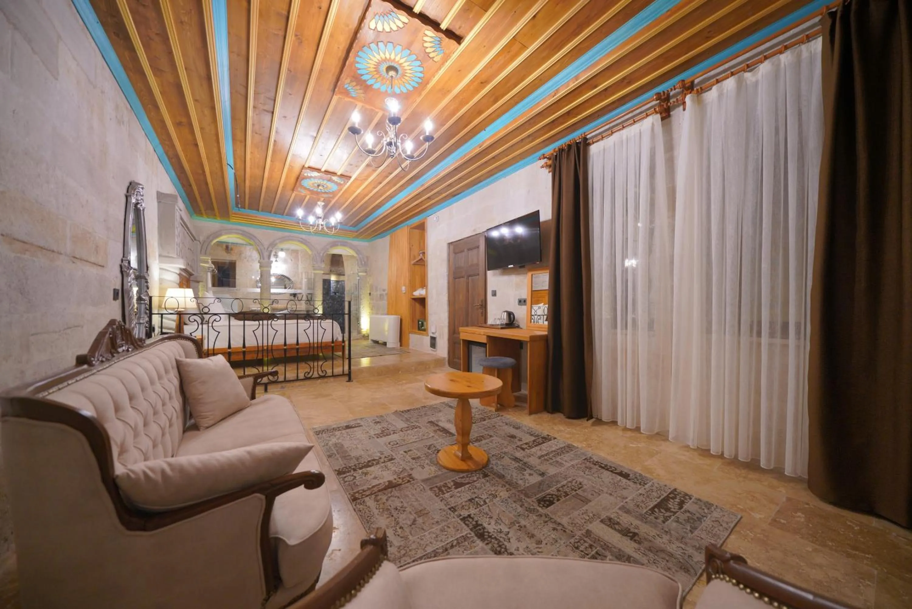 Living room in Cappadocia Secret Hill Cave Suites