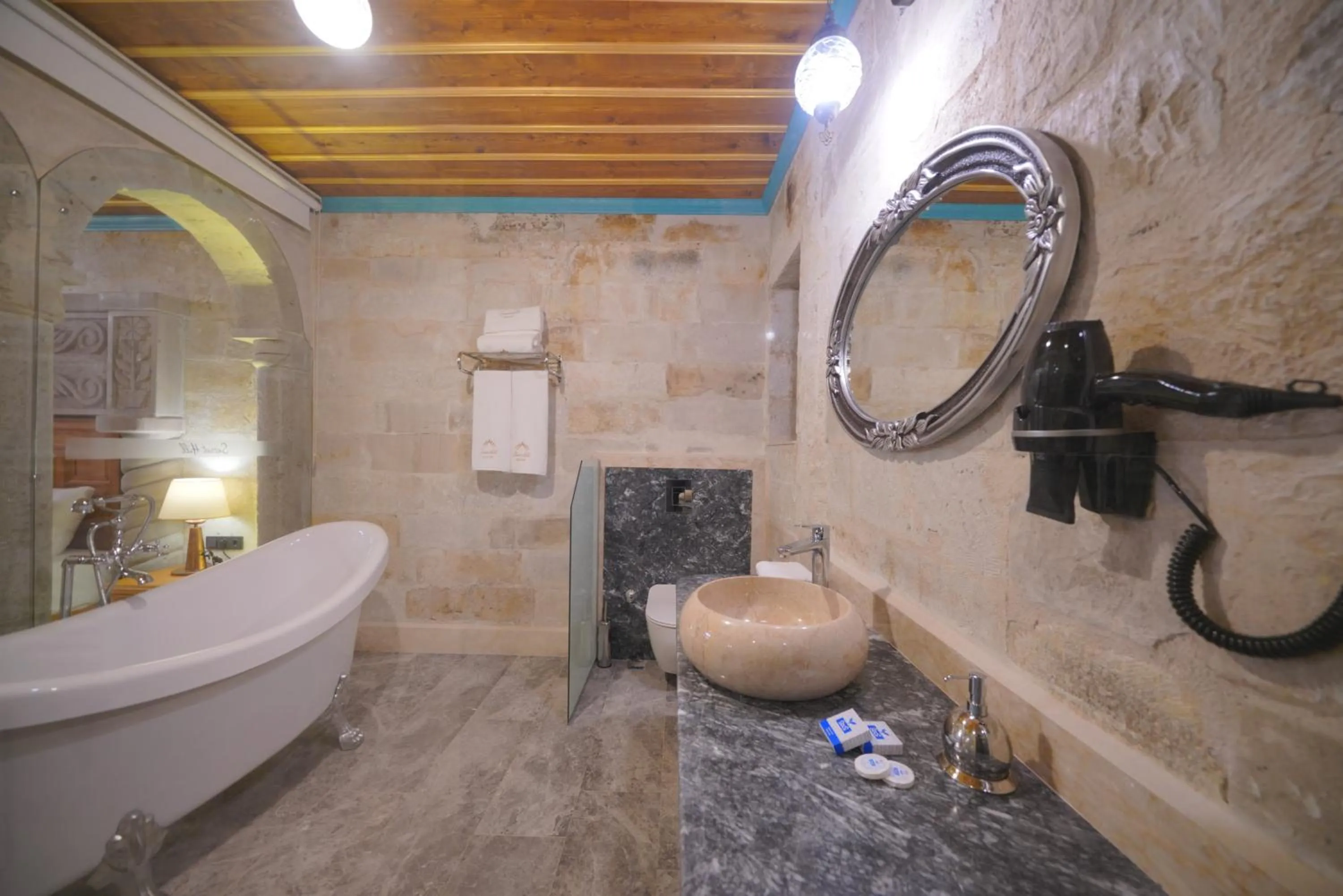 Shower in Cappadocia Secret Hill Cave Suites