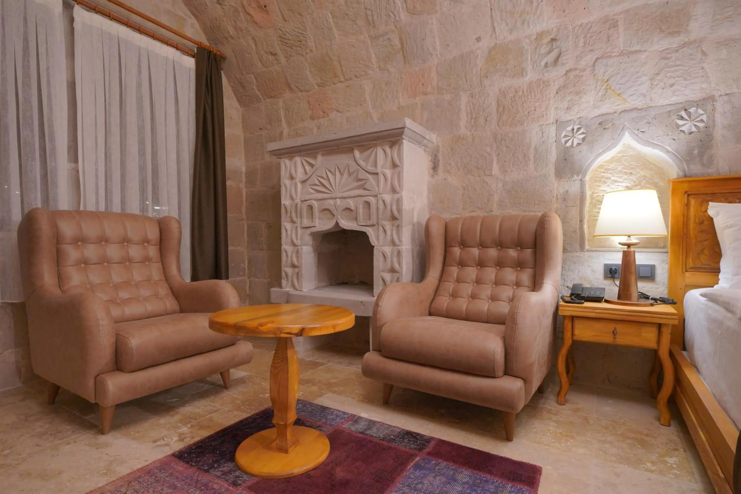 Living room in Cappadocia Secret Hill Cave Suites