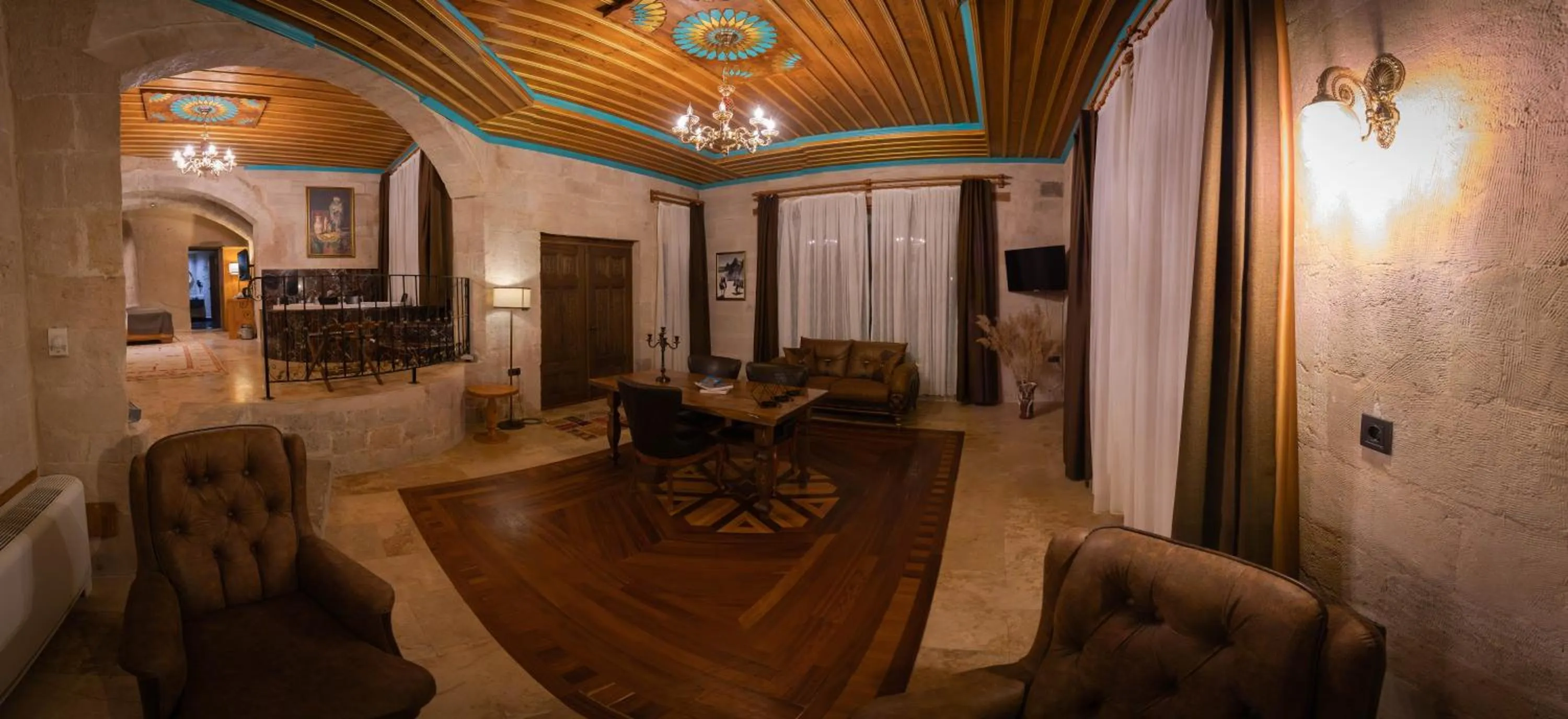 Living room in Cappadocia Secret Hill Cave Suites