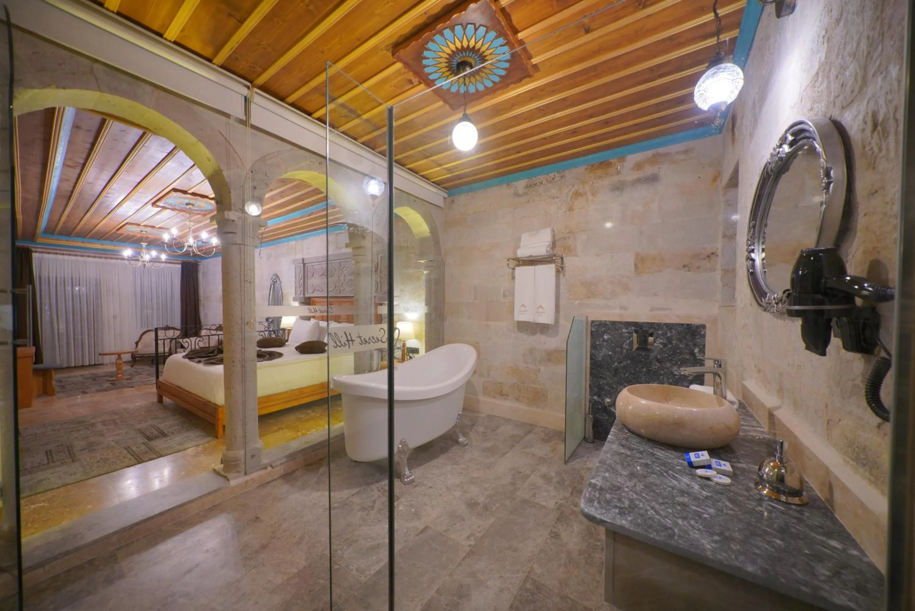 Bathroom in Cappadocia Secret Hill Cave Suites