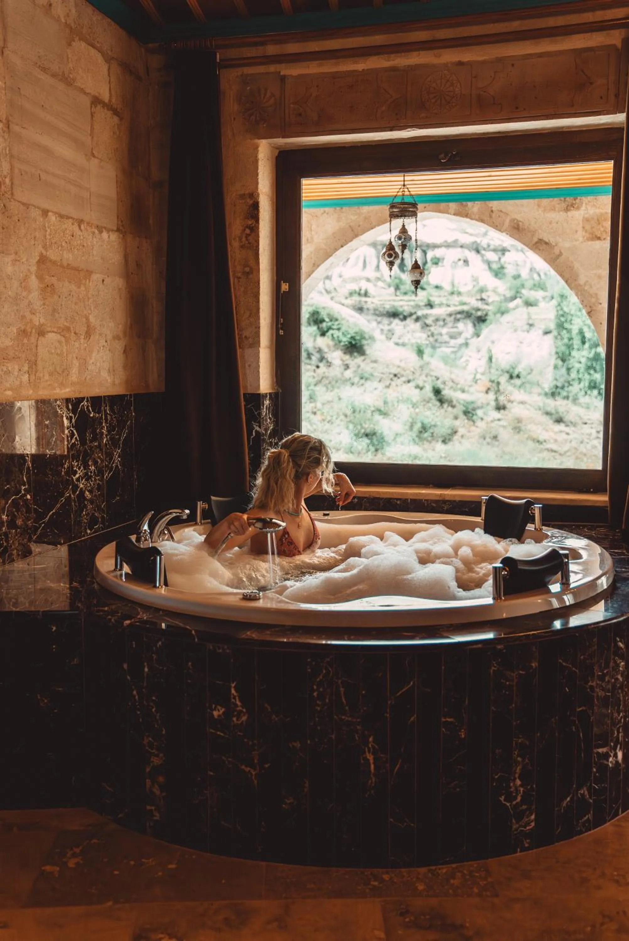 People in Cappadocia Secret Hill Cave Suites