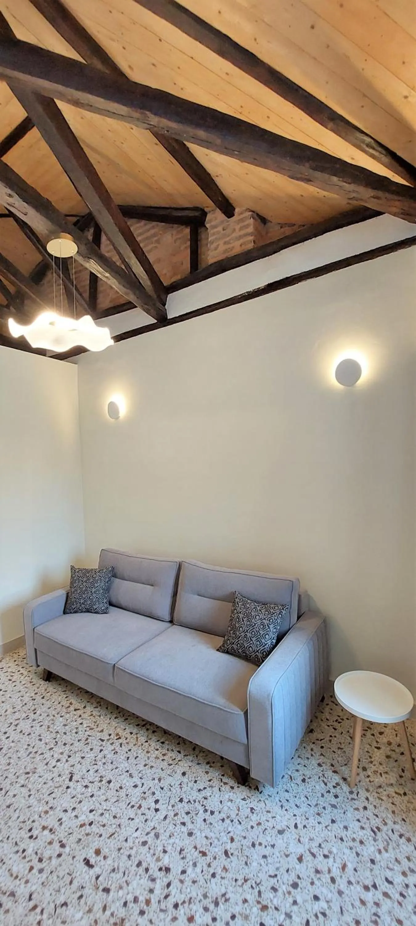 Living room in Athens Plaka Family Suites