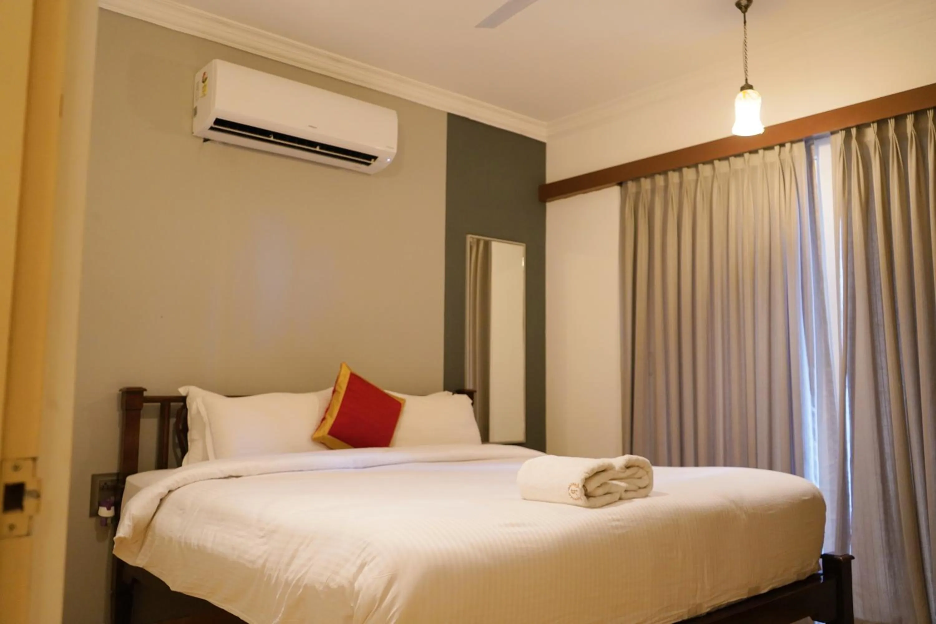 Bedroom, Bed in Richmonde Ananta Elite Luxurious Villa & Apartments,Goa