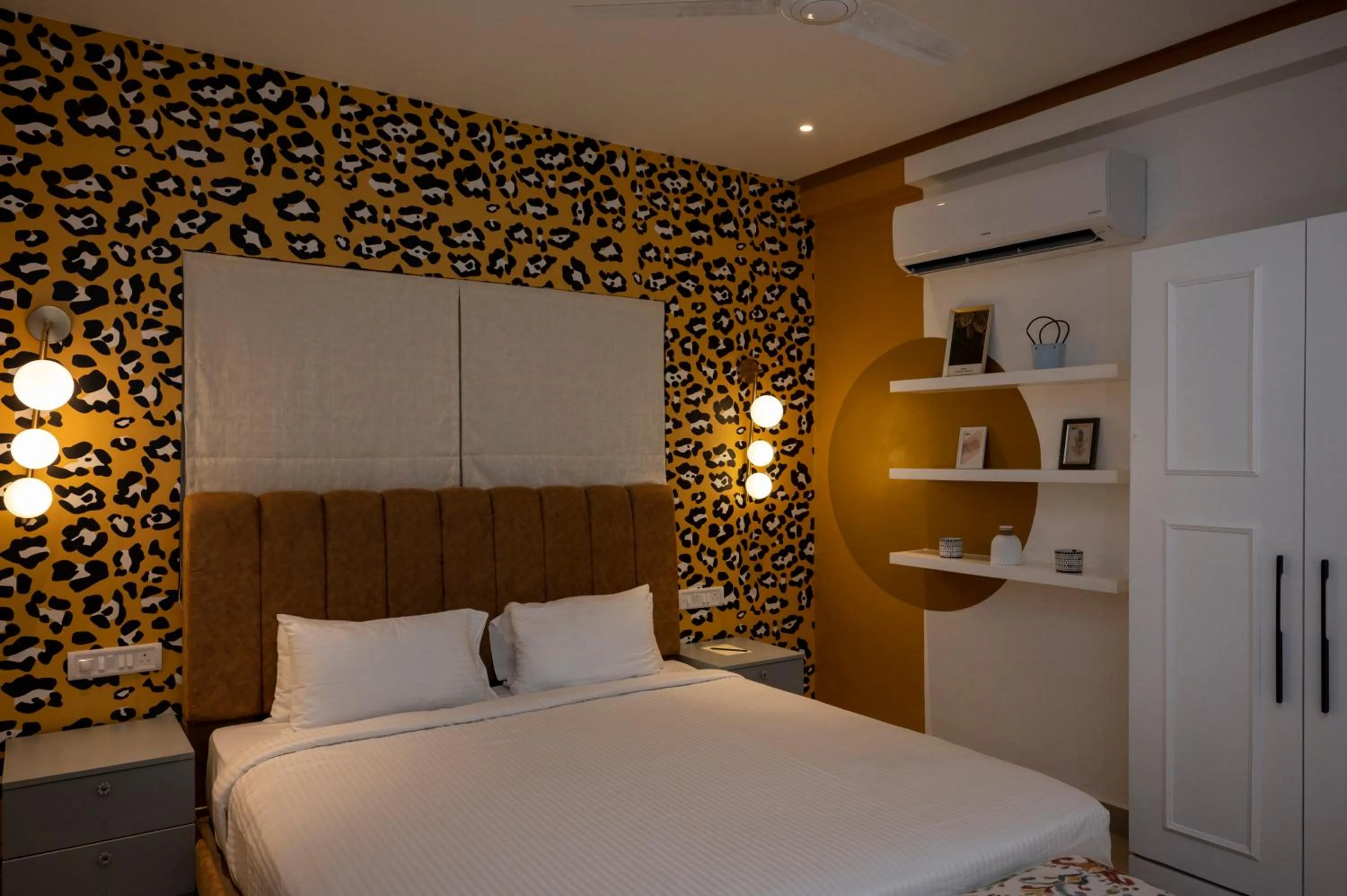 Bed in Richmonde Ananta Elite Luxurious Villa & Apartments,Goa