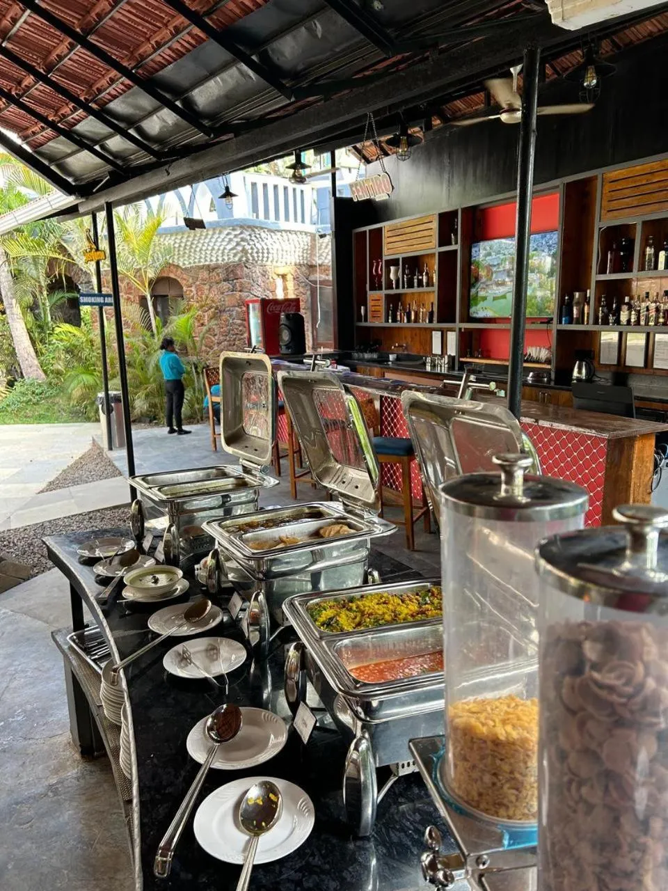 Breakfast in Richmonde Ananta Elite Luxurious Villa & Apartments,Goa