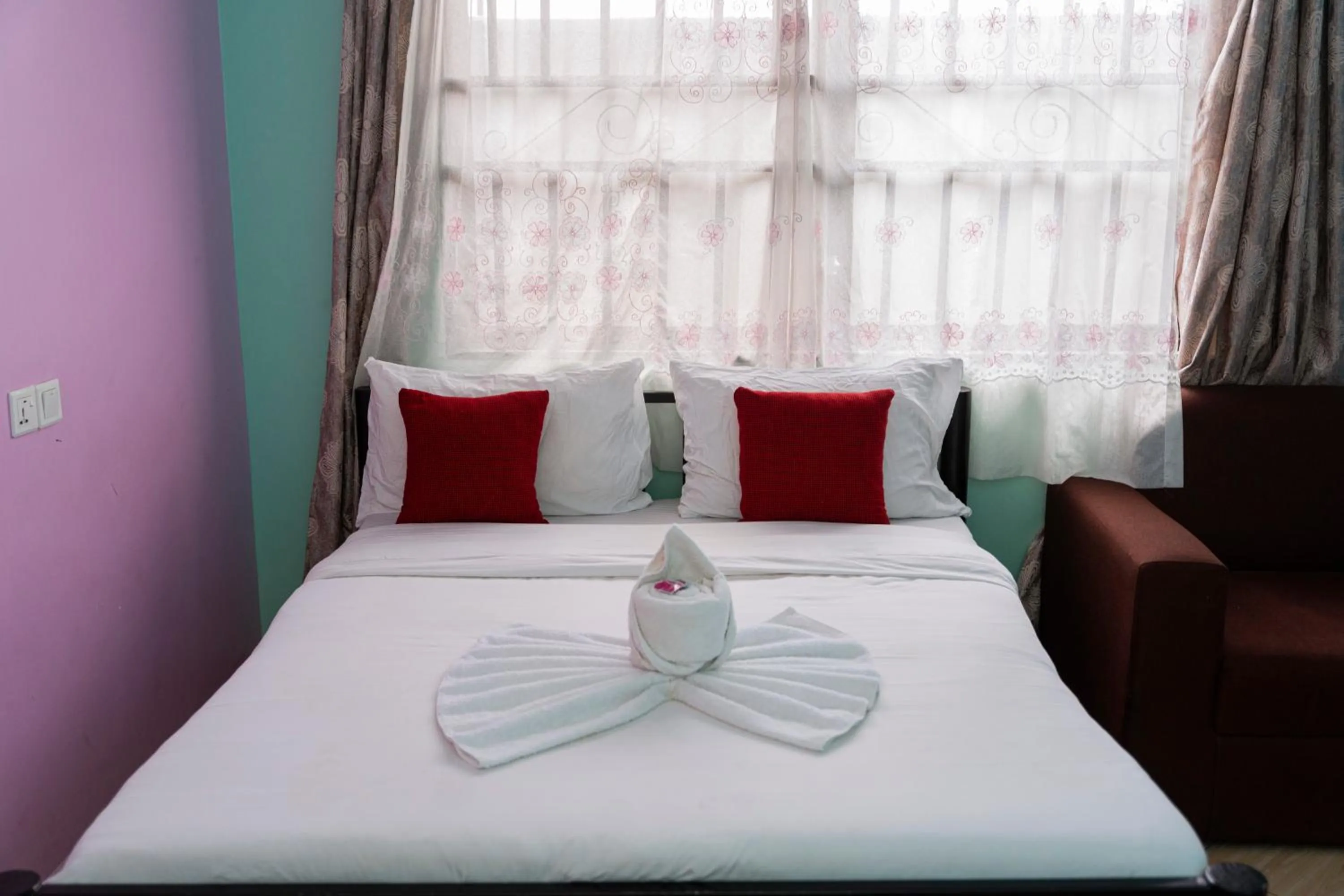 Bed in Safari Park House