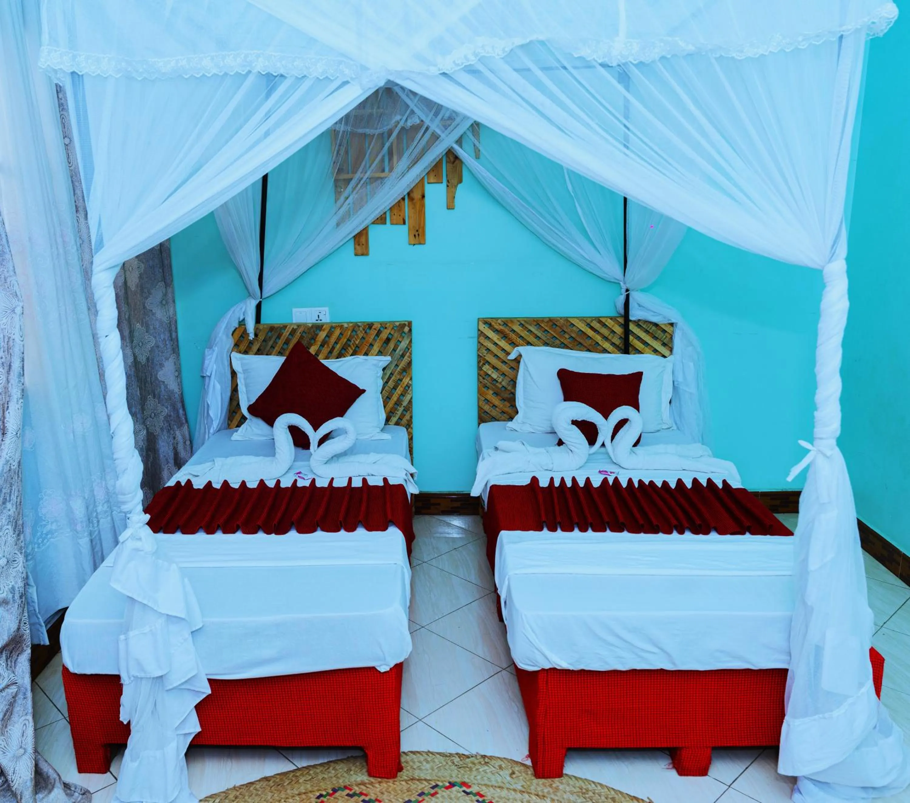 Bed in Safari Park House