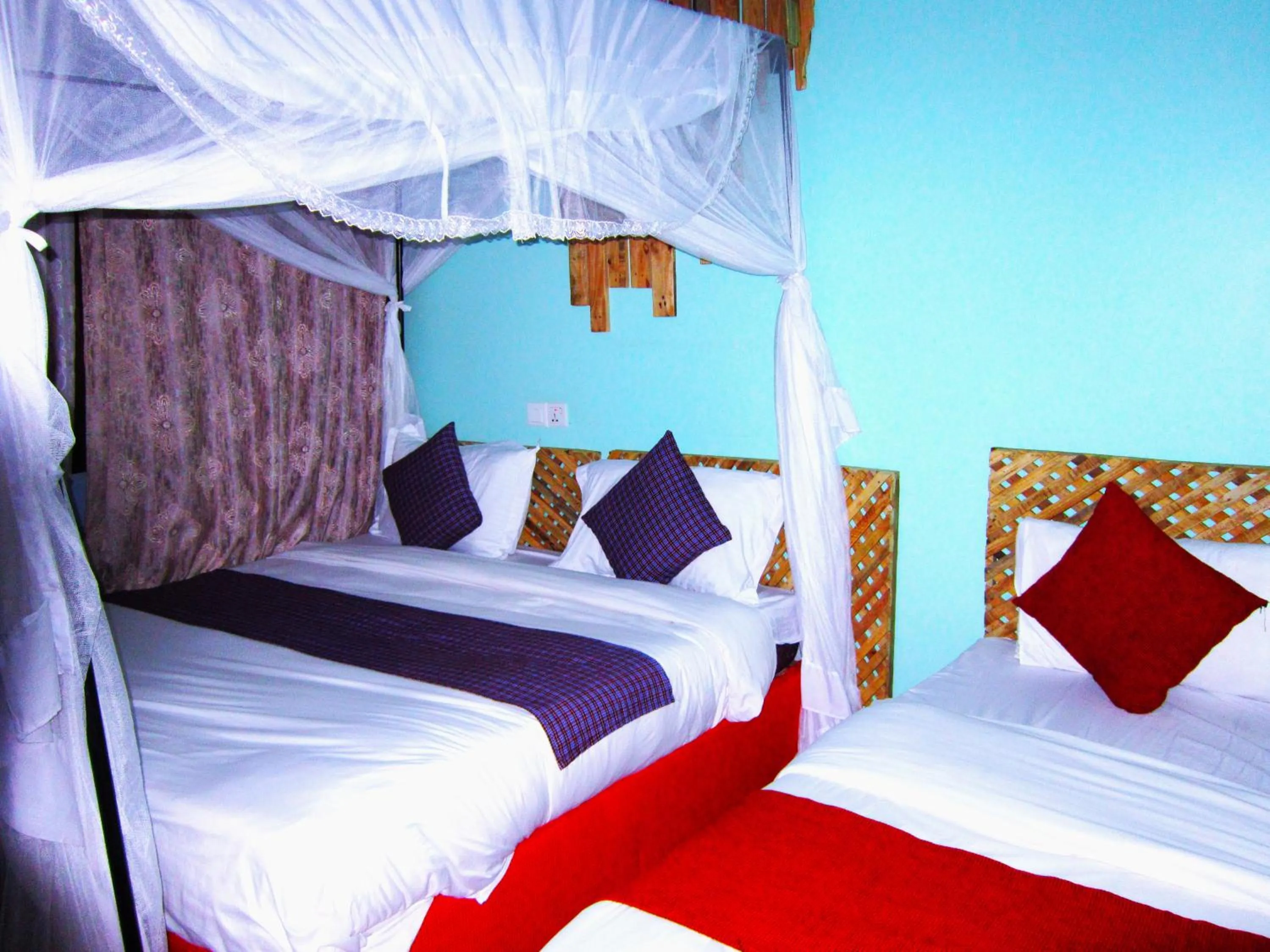 Bed in Safari Park House