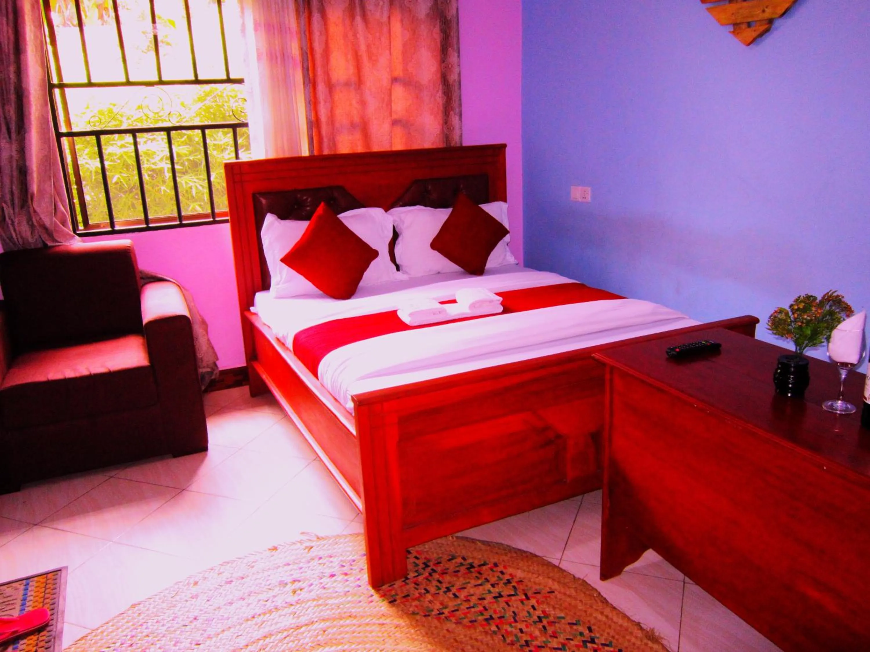 Bed in Safari Park House