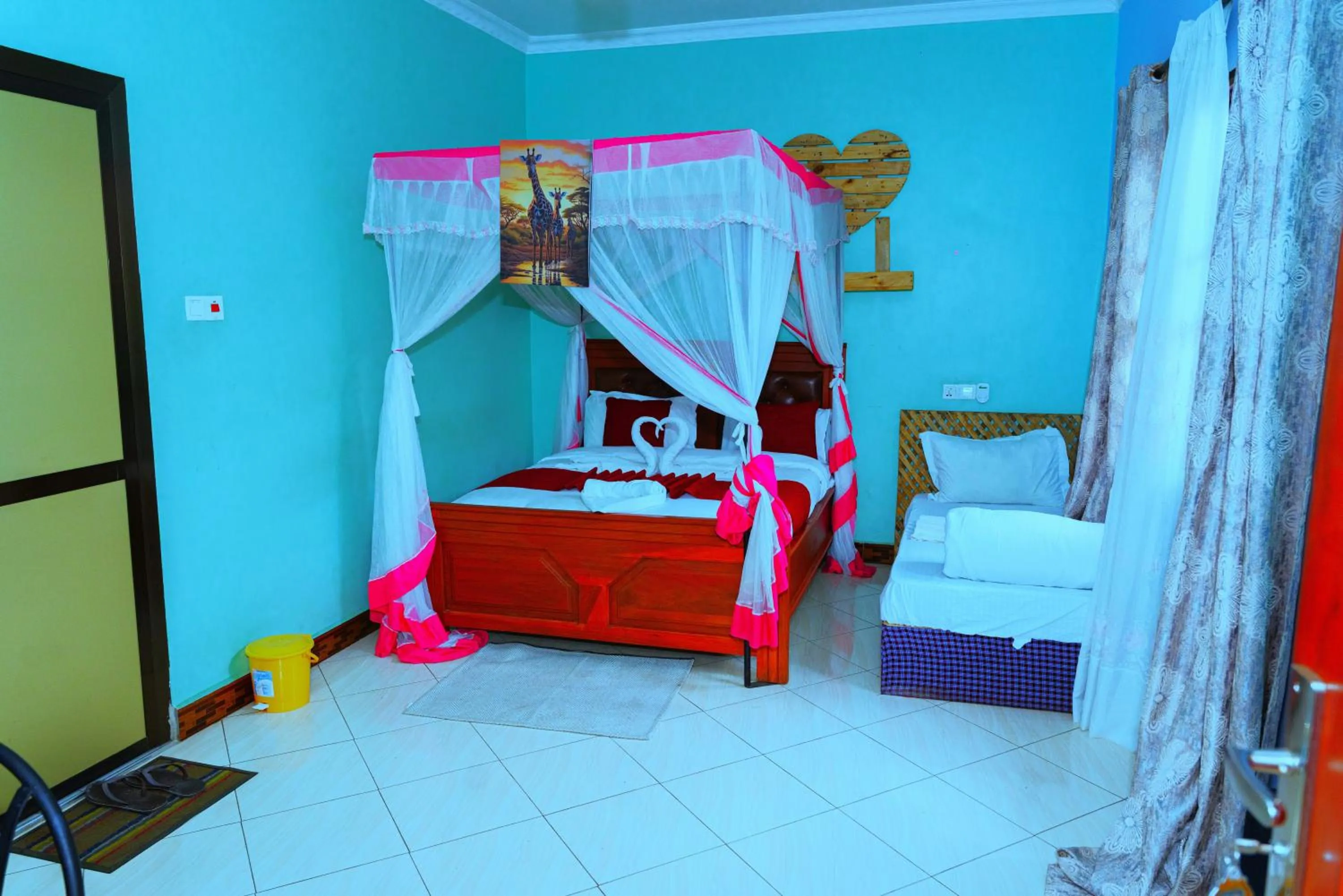 Bed in Safari Park House