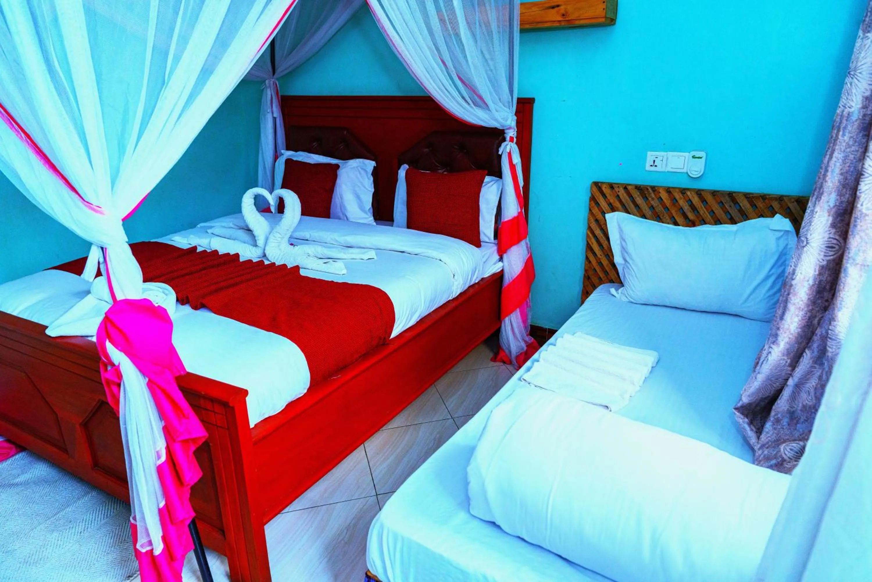 Bed in Safari Park House