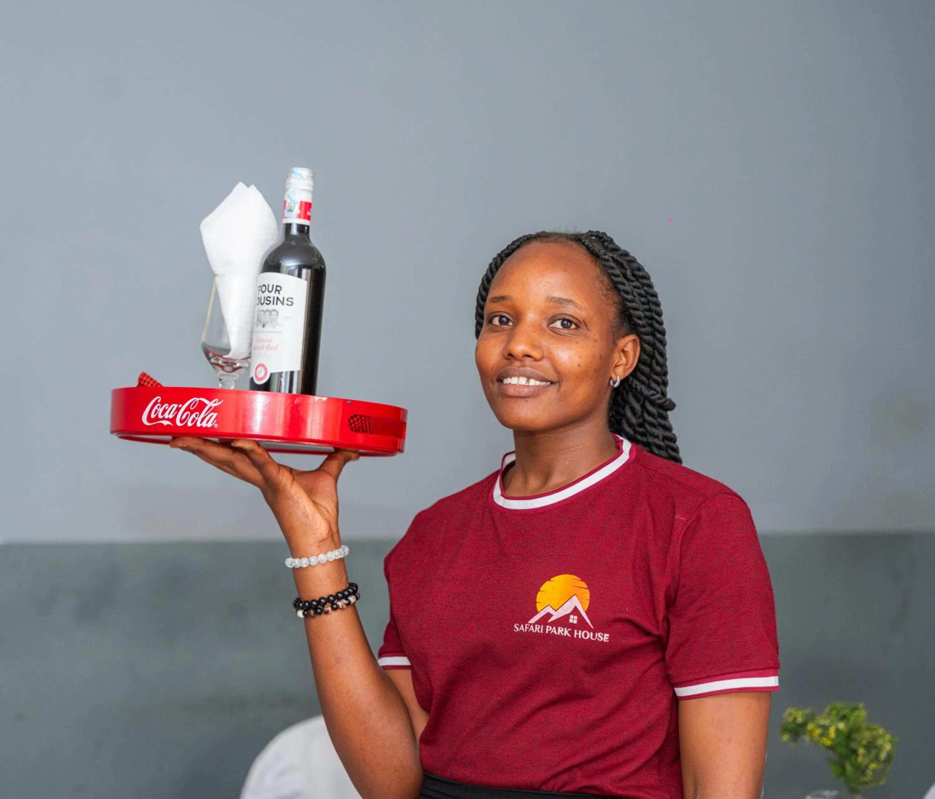 Staff in Safari Park House