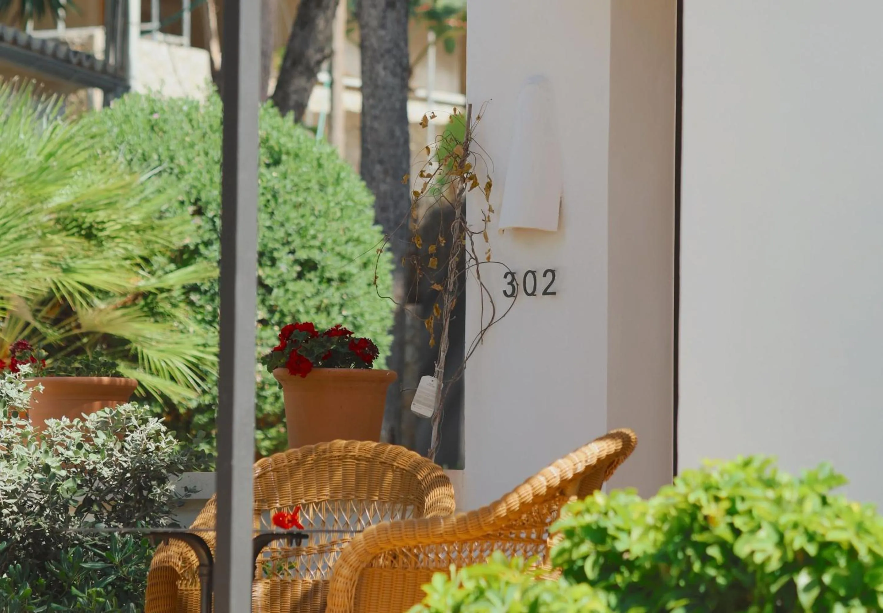 Garden view in Hotel Bendinat