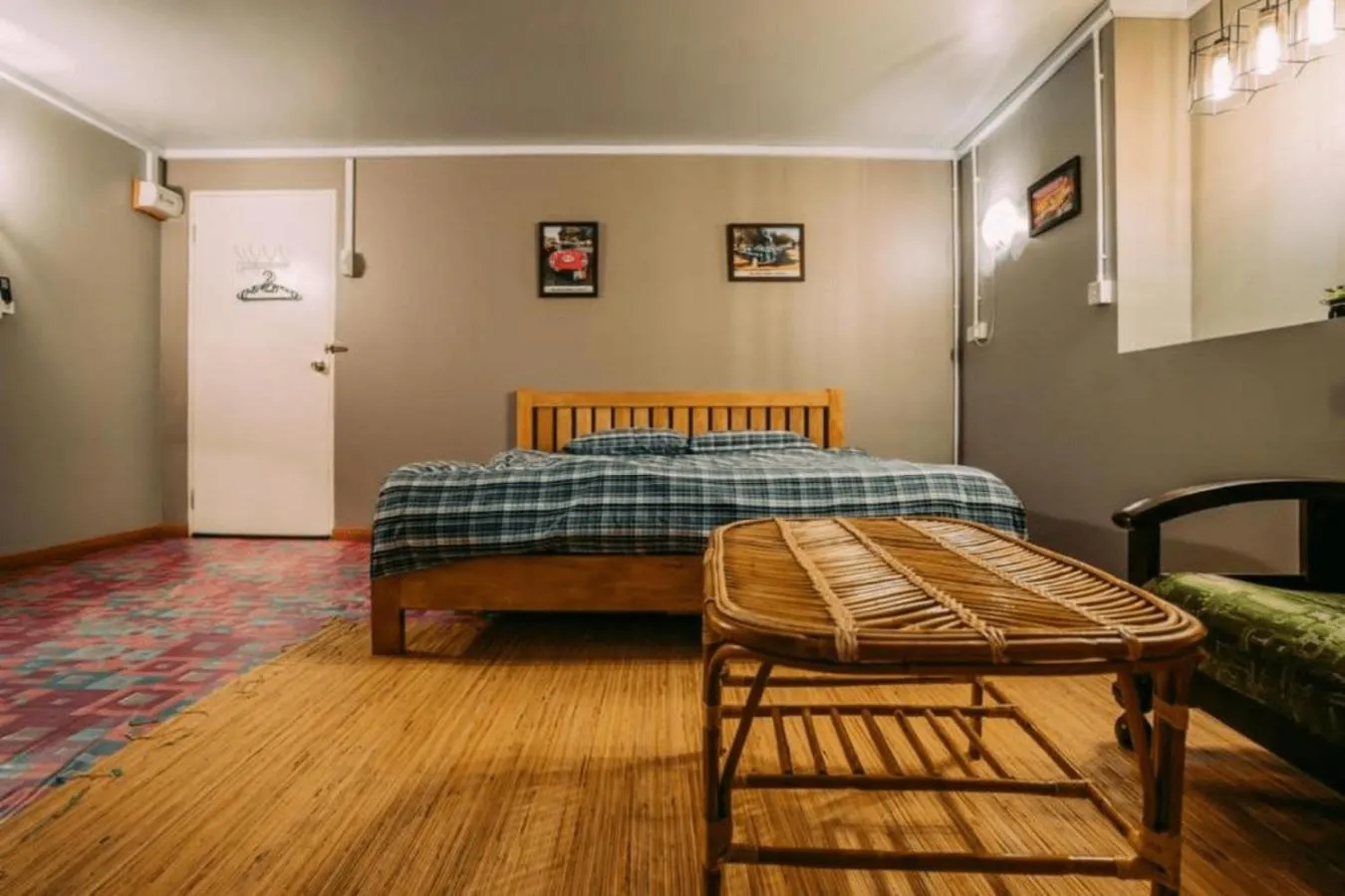 View (from property/room), Bed in Heritage House Windcave Bar & Stay