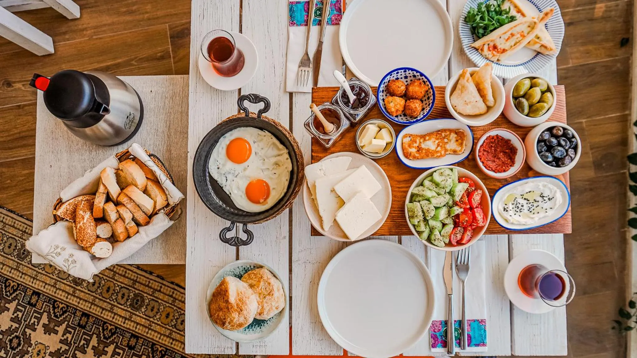 Breakfast in 1870's Taş Konak Otel Üç Oda