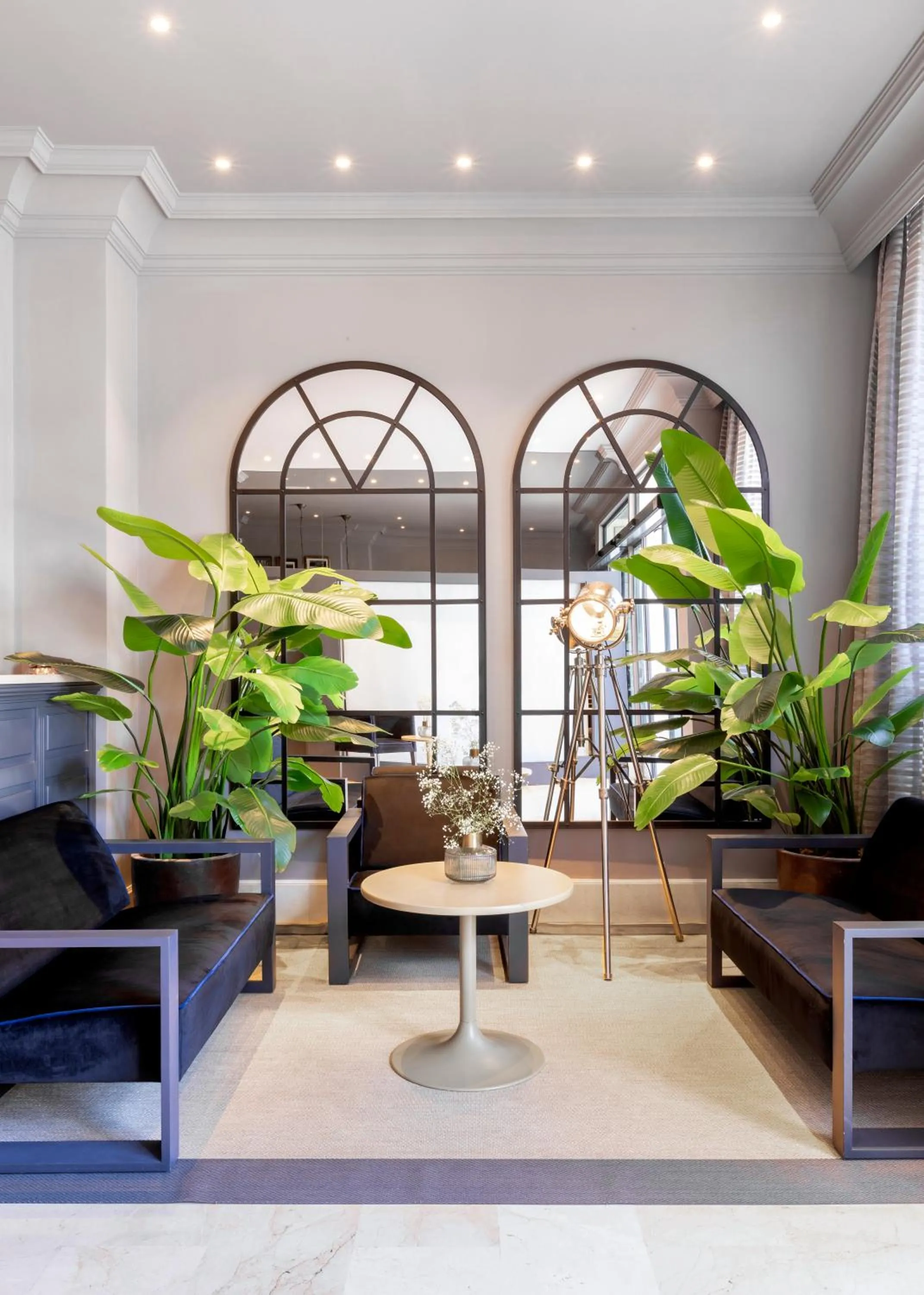 Living room in Hotel Pamplona Plaza