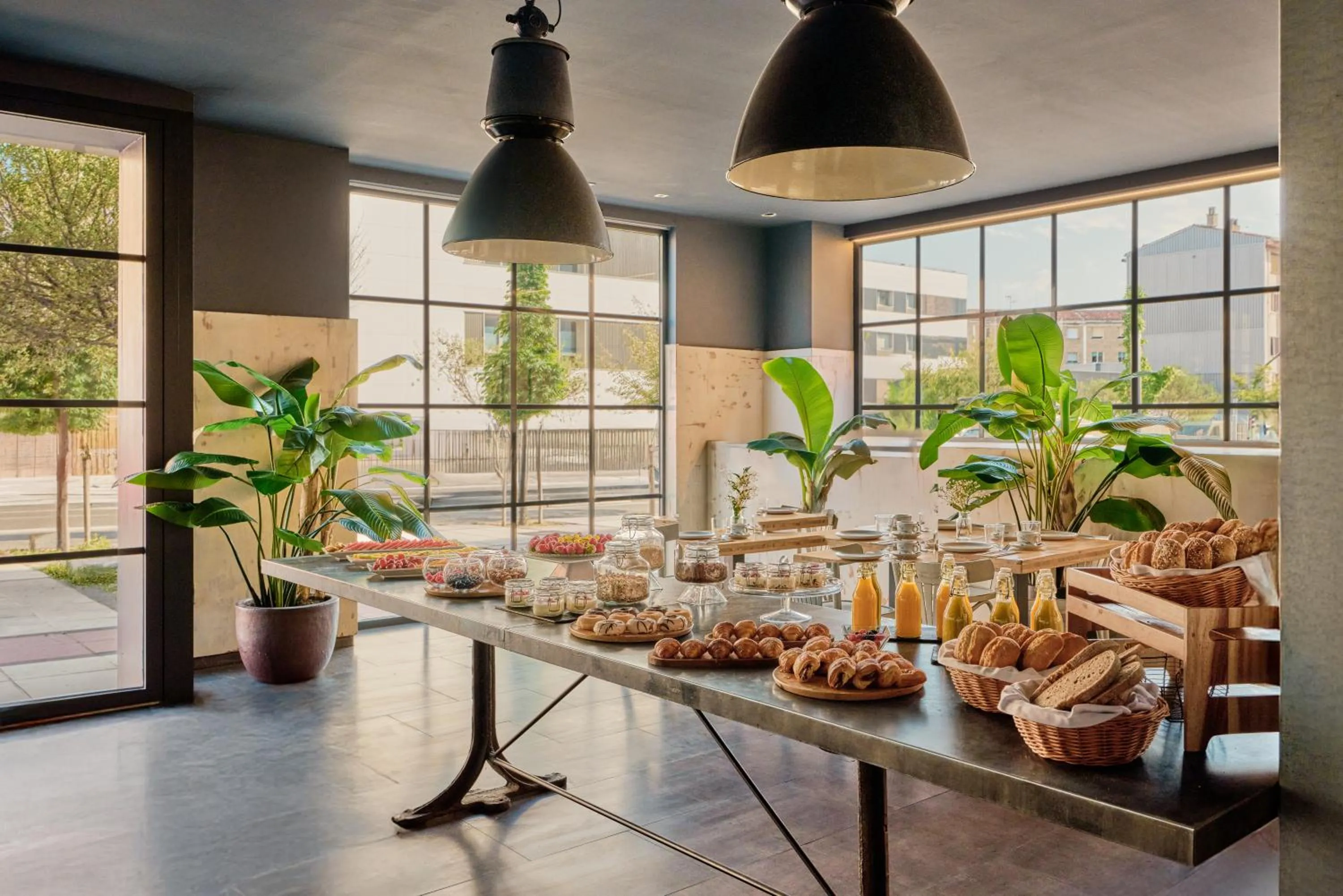 Breakfast in Hotel Pamplona Plaza