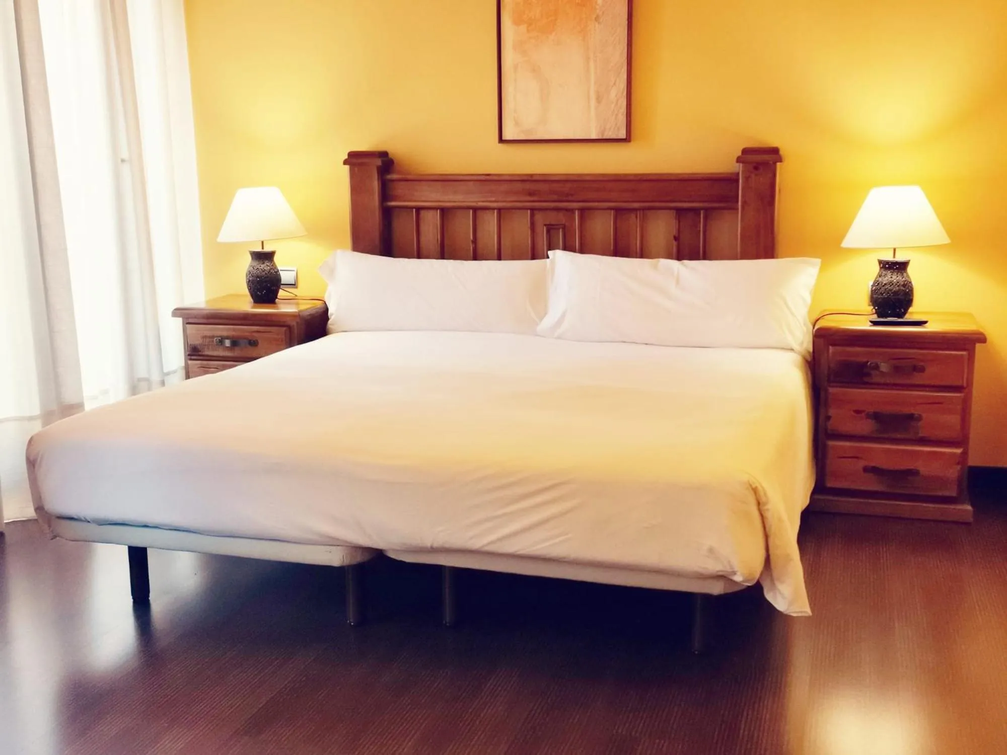 Bed in Hotel La Joyosa Guarda