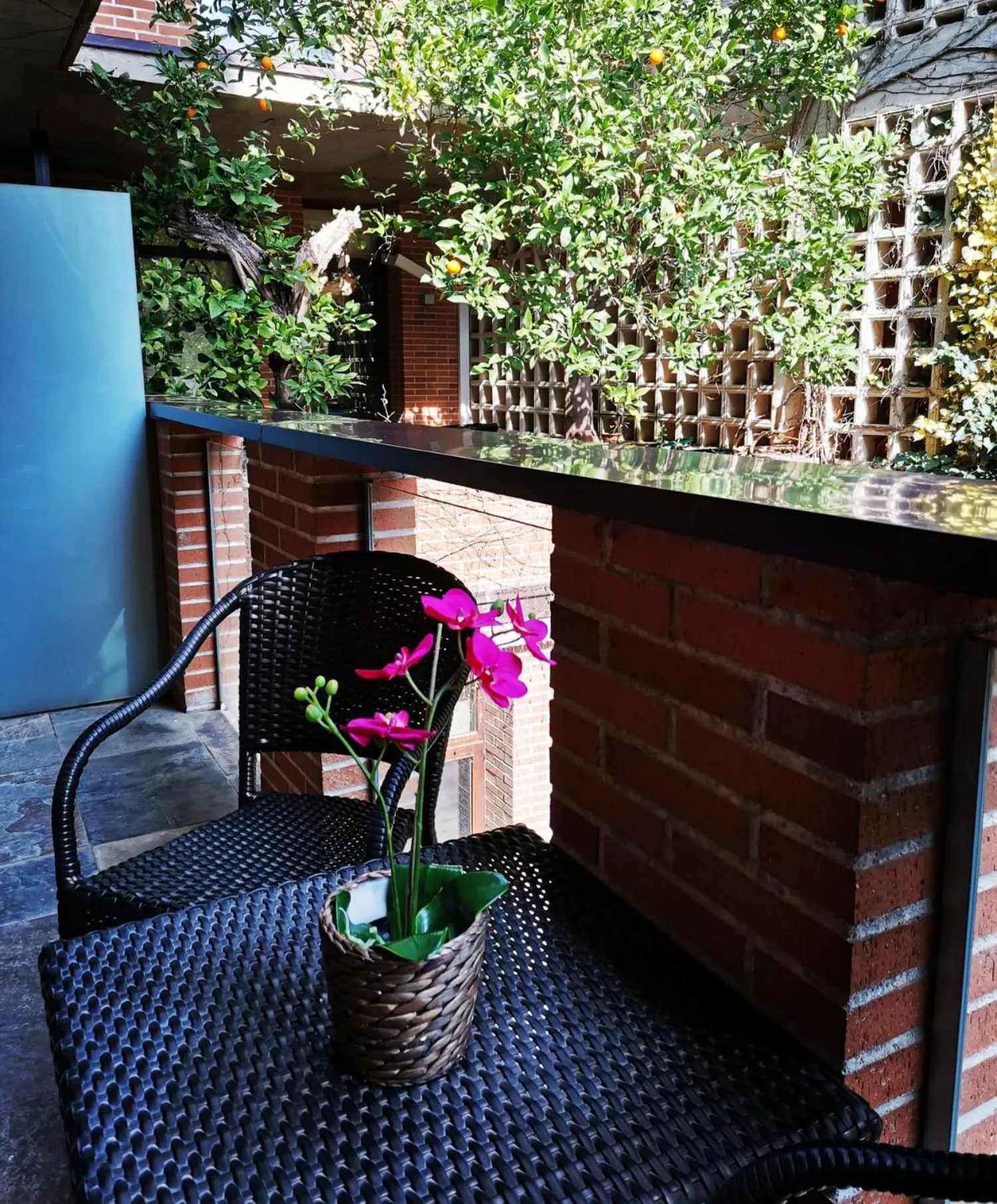 Balcony/Terrace in Hotel La Joyosa Guarda