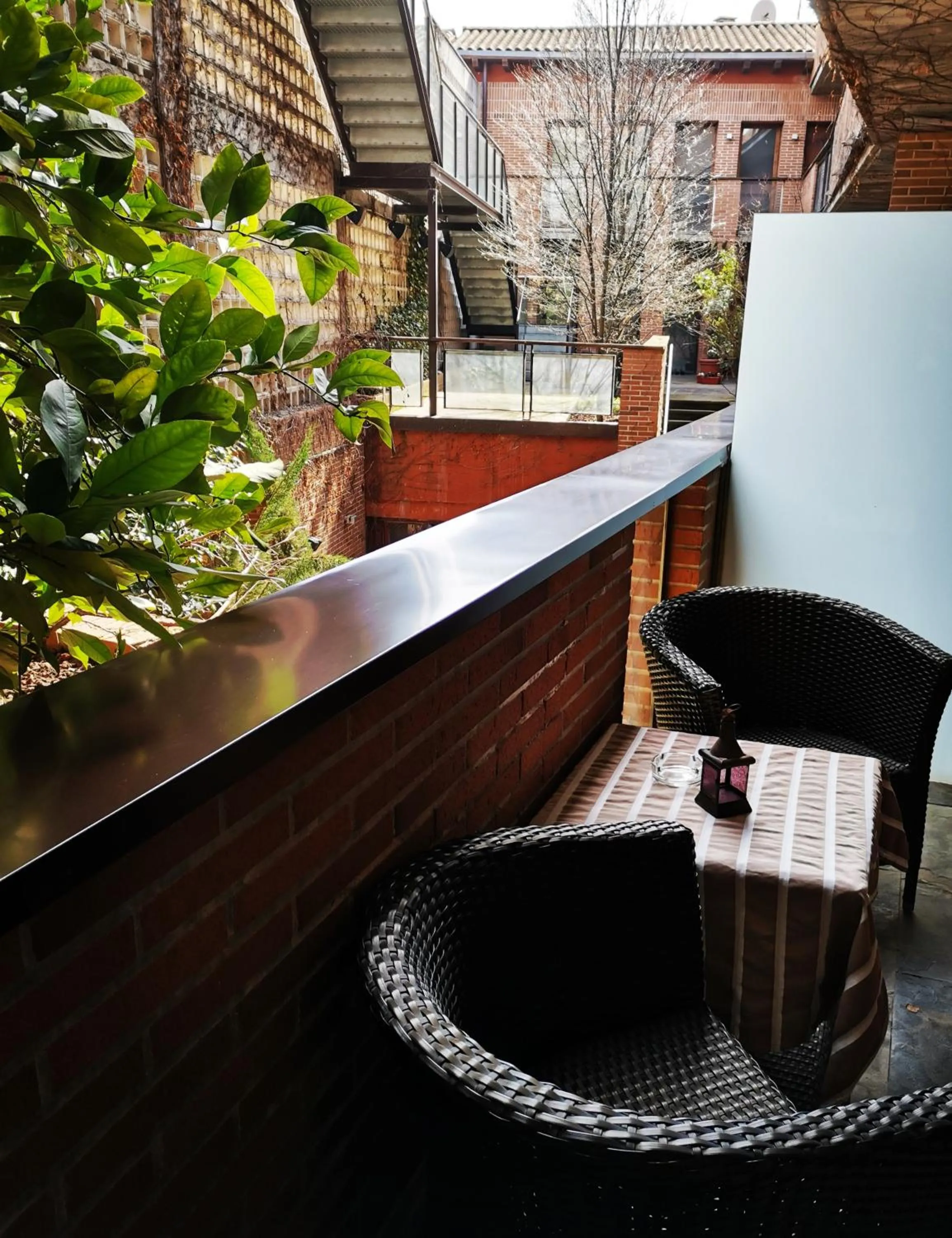 Balcony/Terrace in Hotel La Joyosa Guarda