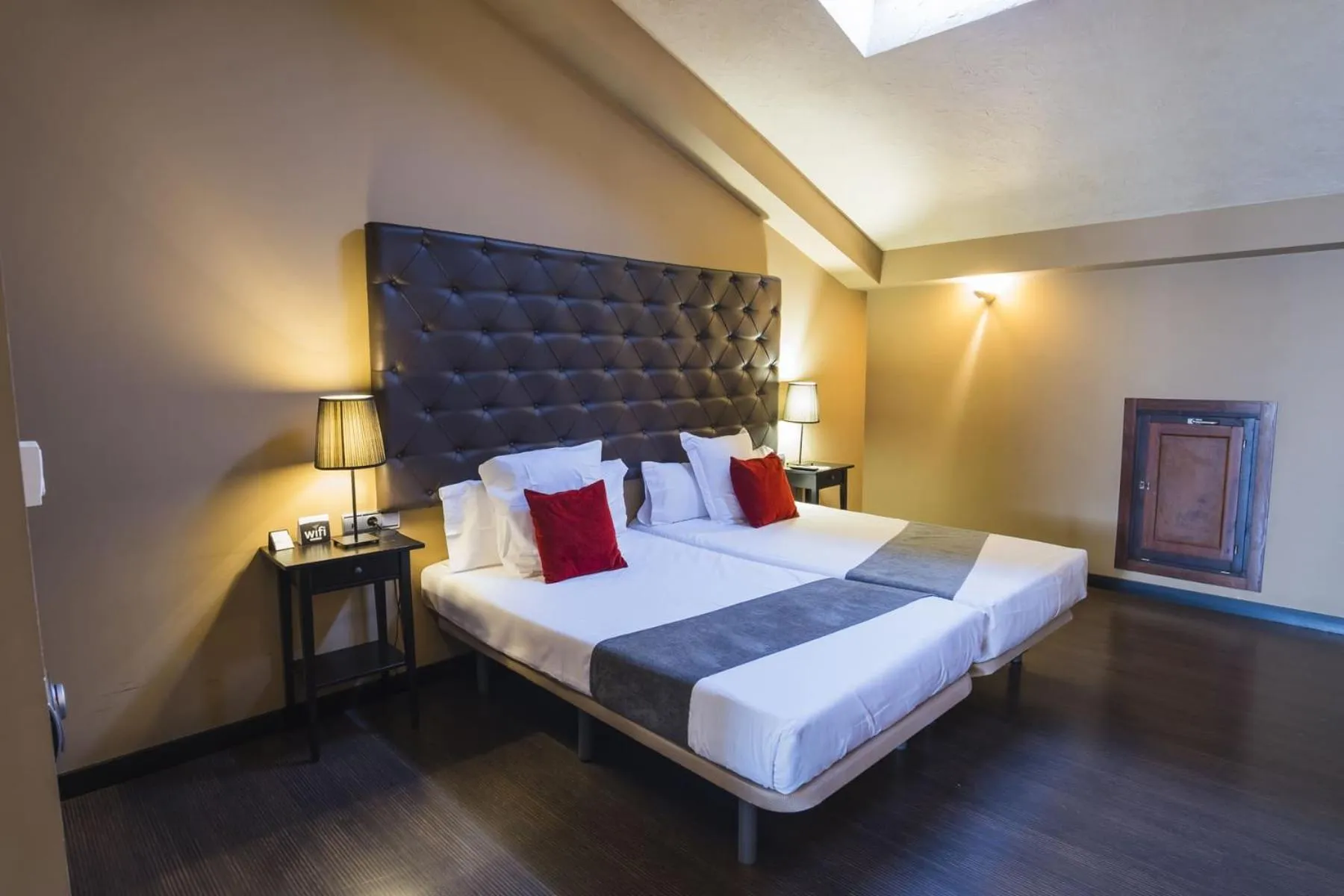 Bed in Hotel Alda Castillo de Olite