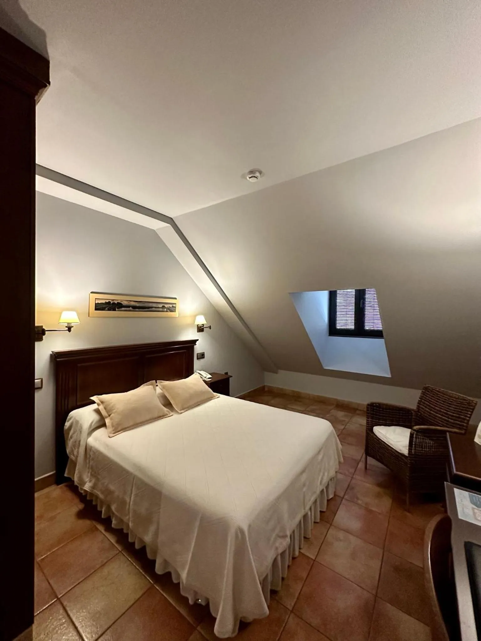 Bed in Hotel Doña Manuela