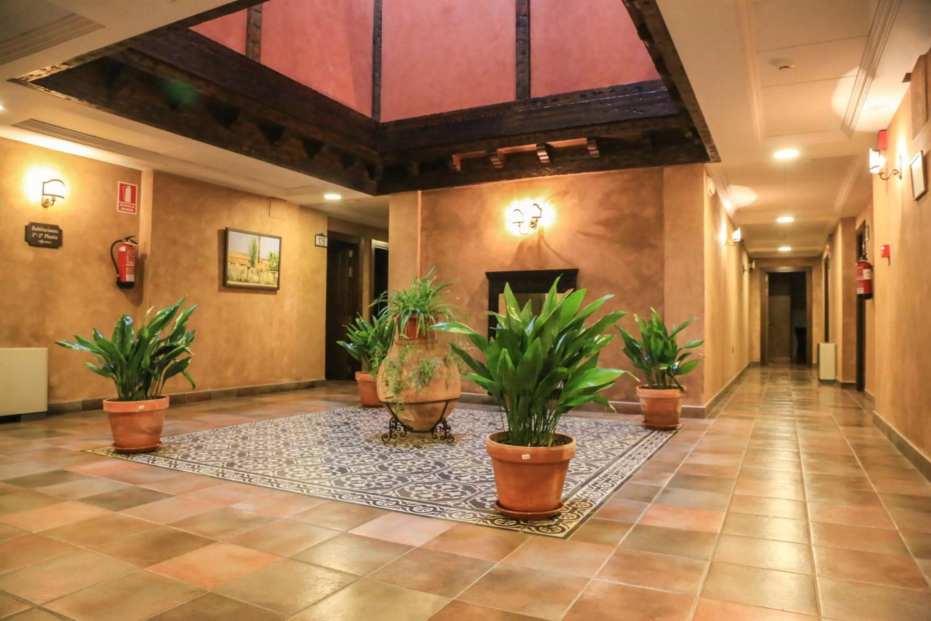 Patio in Hotel Doña Manuela