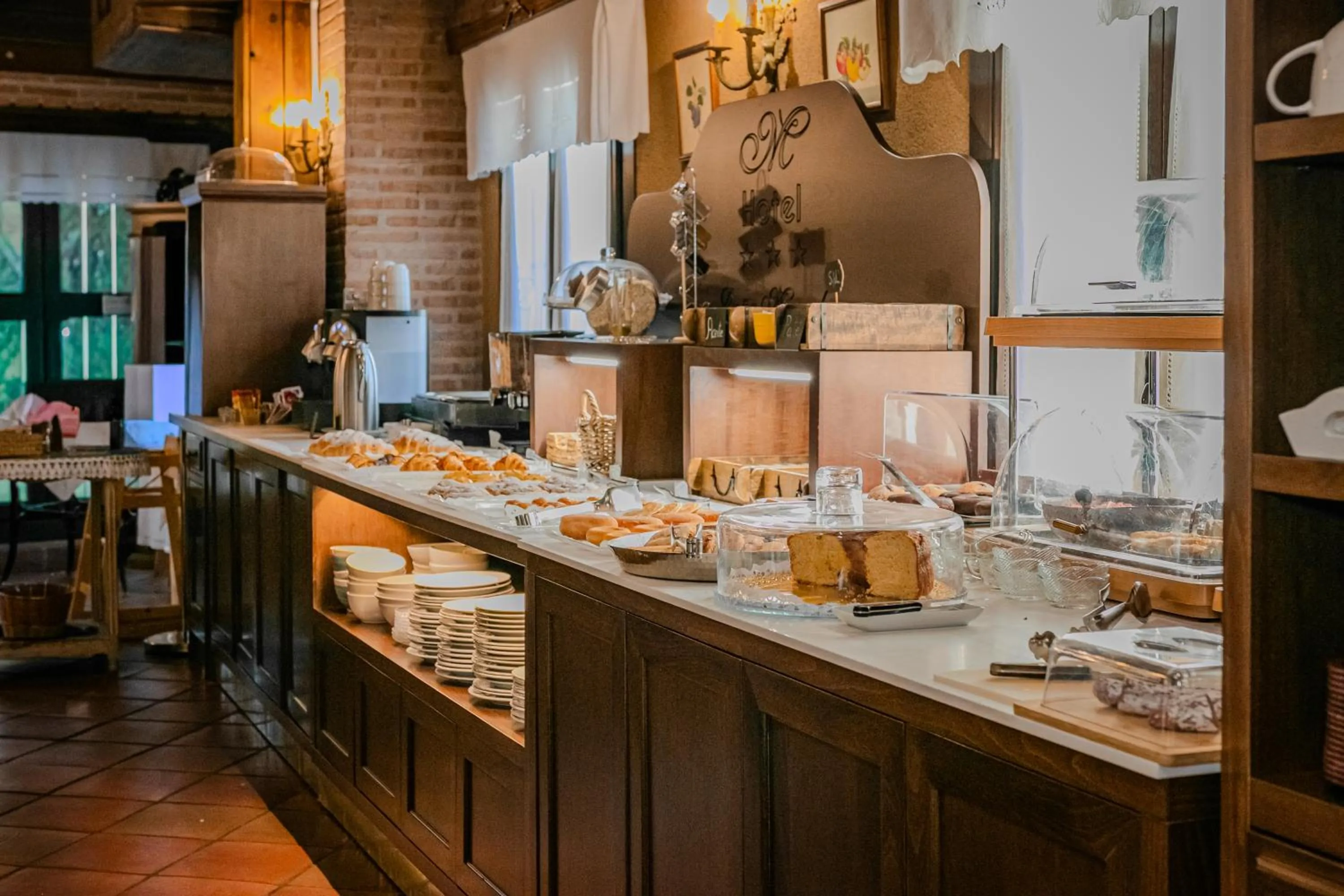 Buffet breakfast in Hotel Doña Manuela