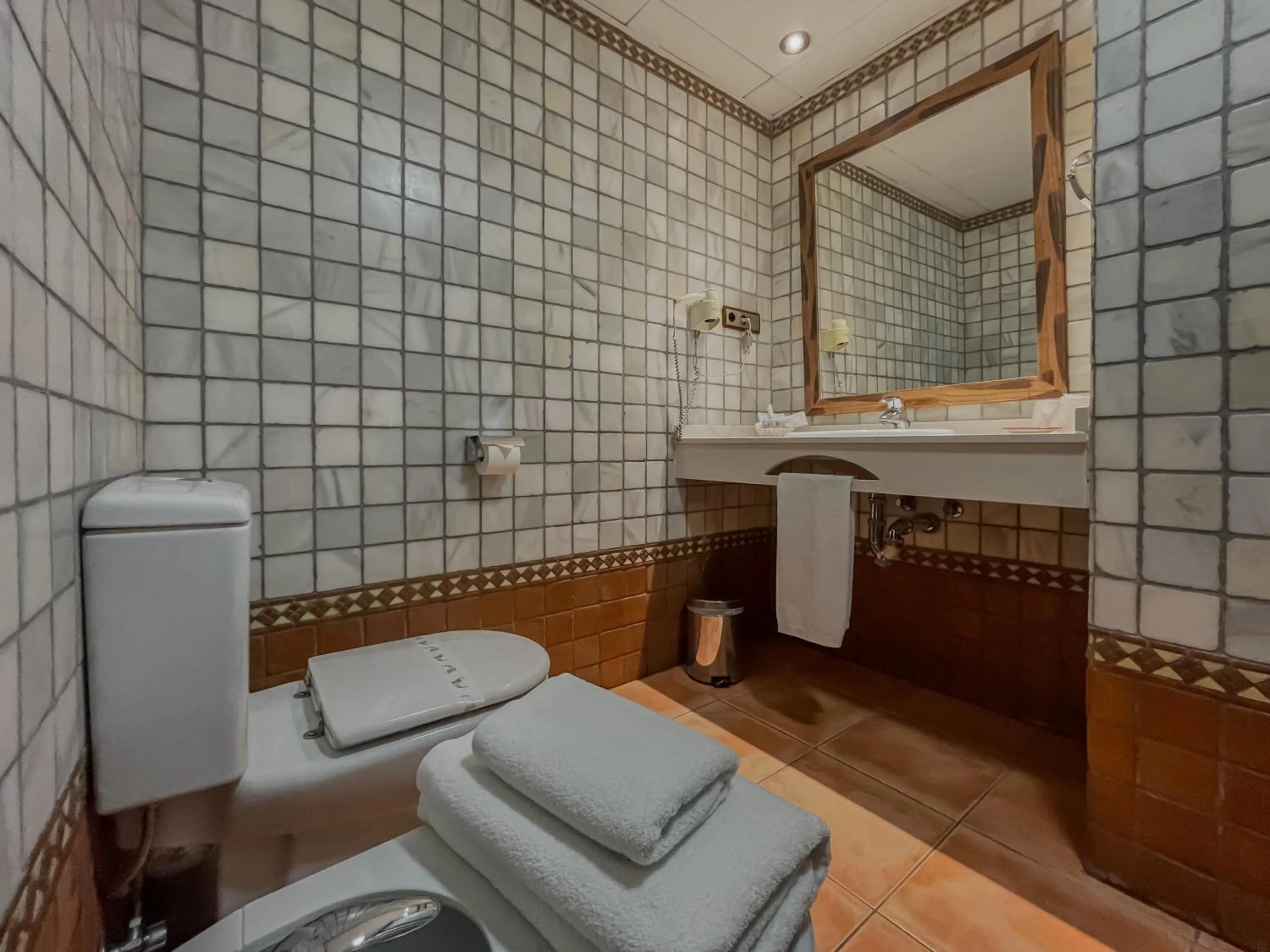 Bathroom in Hotel Doña Manuela