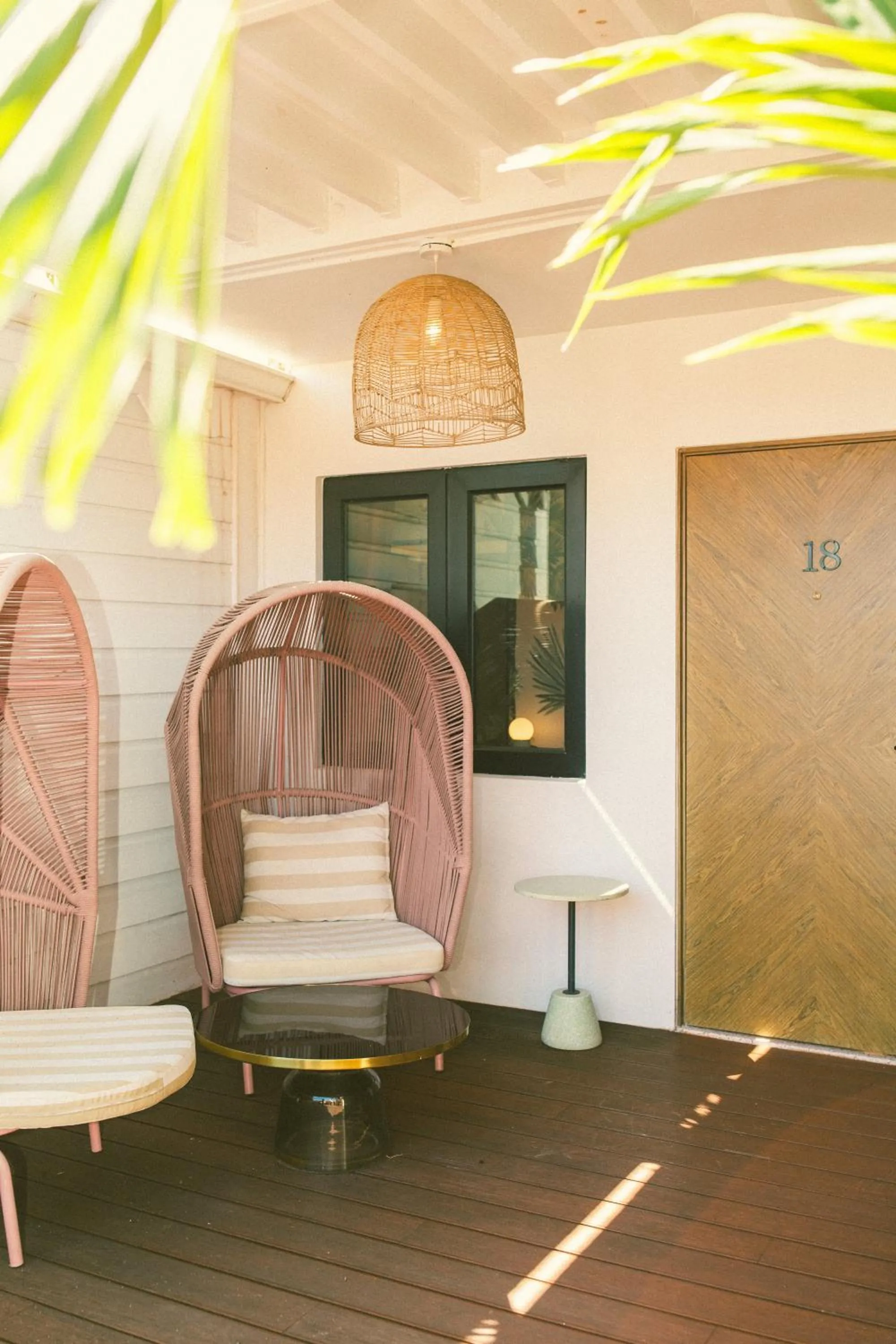 Seating area in The Pink Palm Hotel - Adults Only