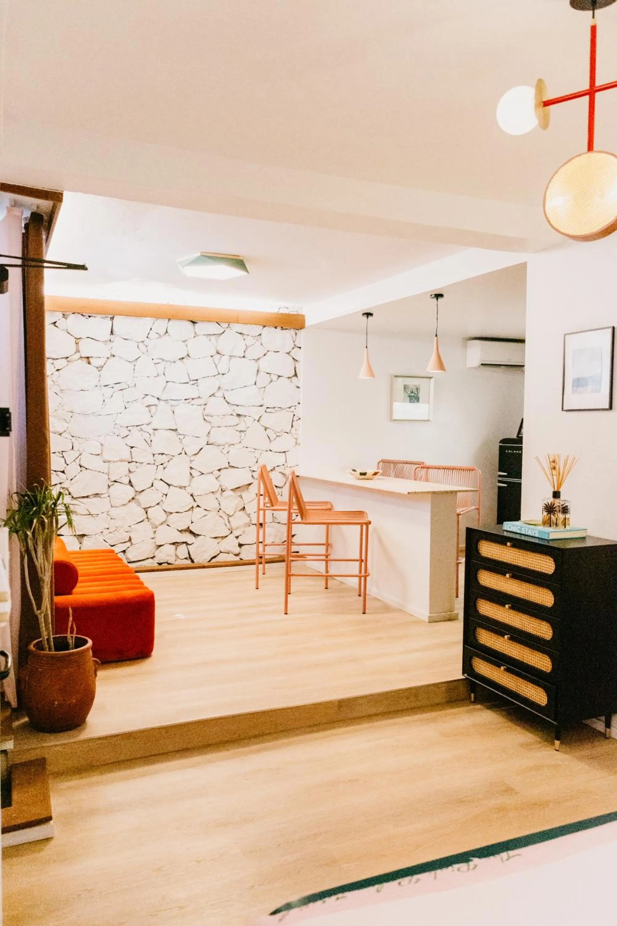 Kitchen or kitchenette in The Pink Palm Hotel - Adults Only