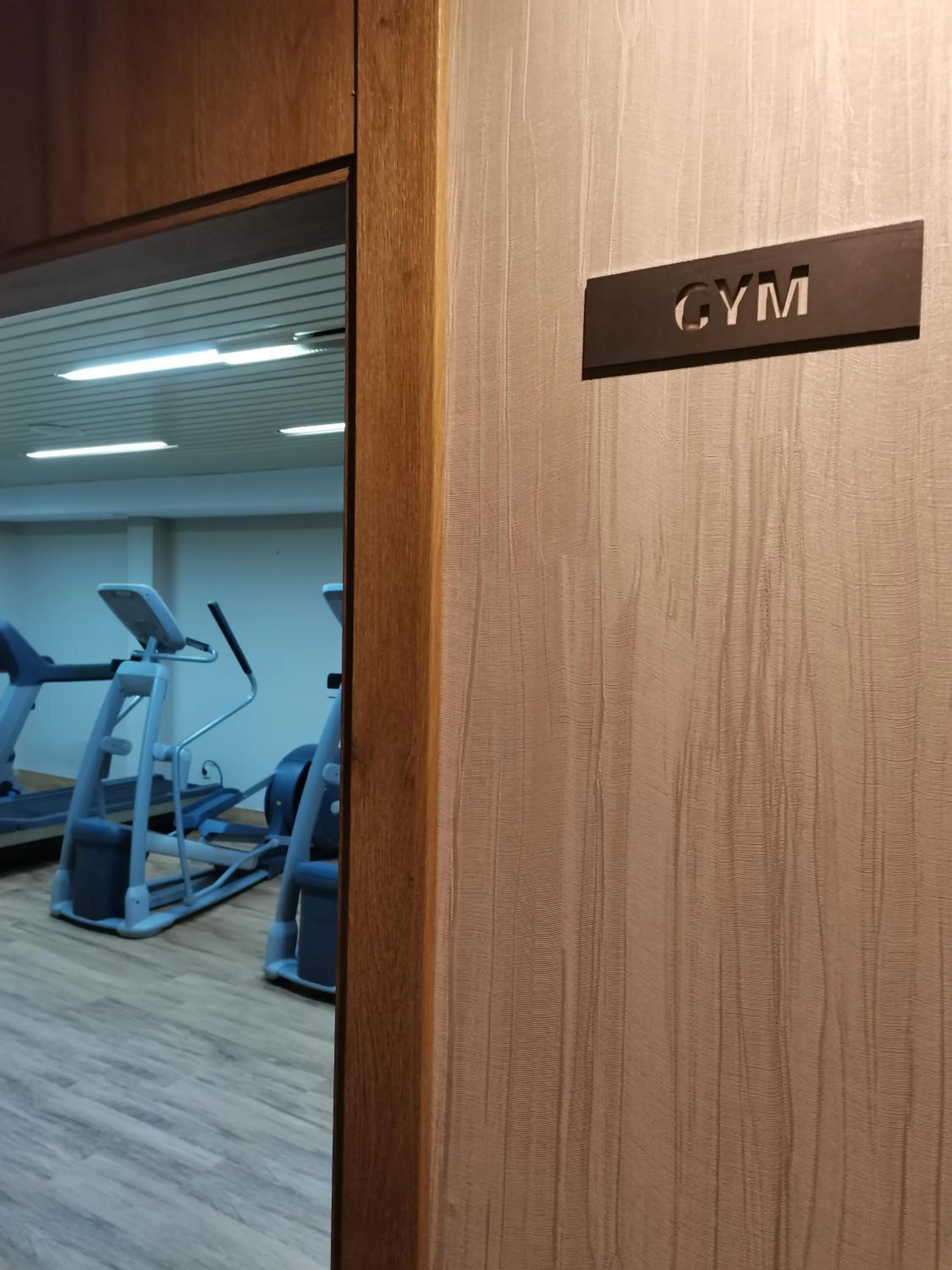 Fitness centre/facilities in Hotel Zentral Mayoral