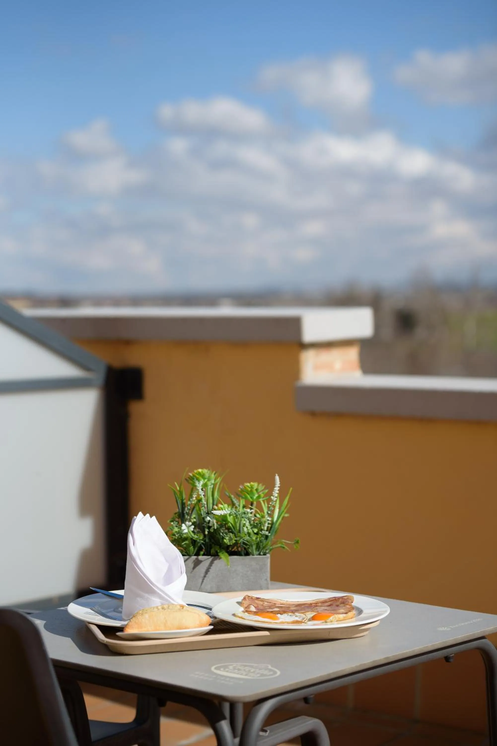 Balcony/Terrace in Hotel Zentral Mayoral