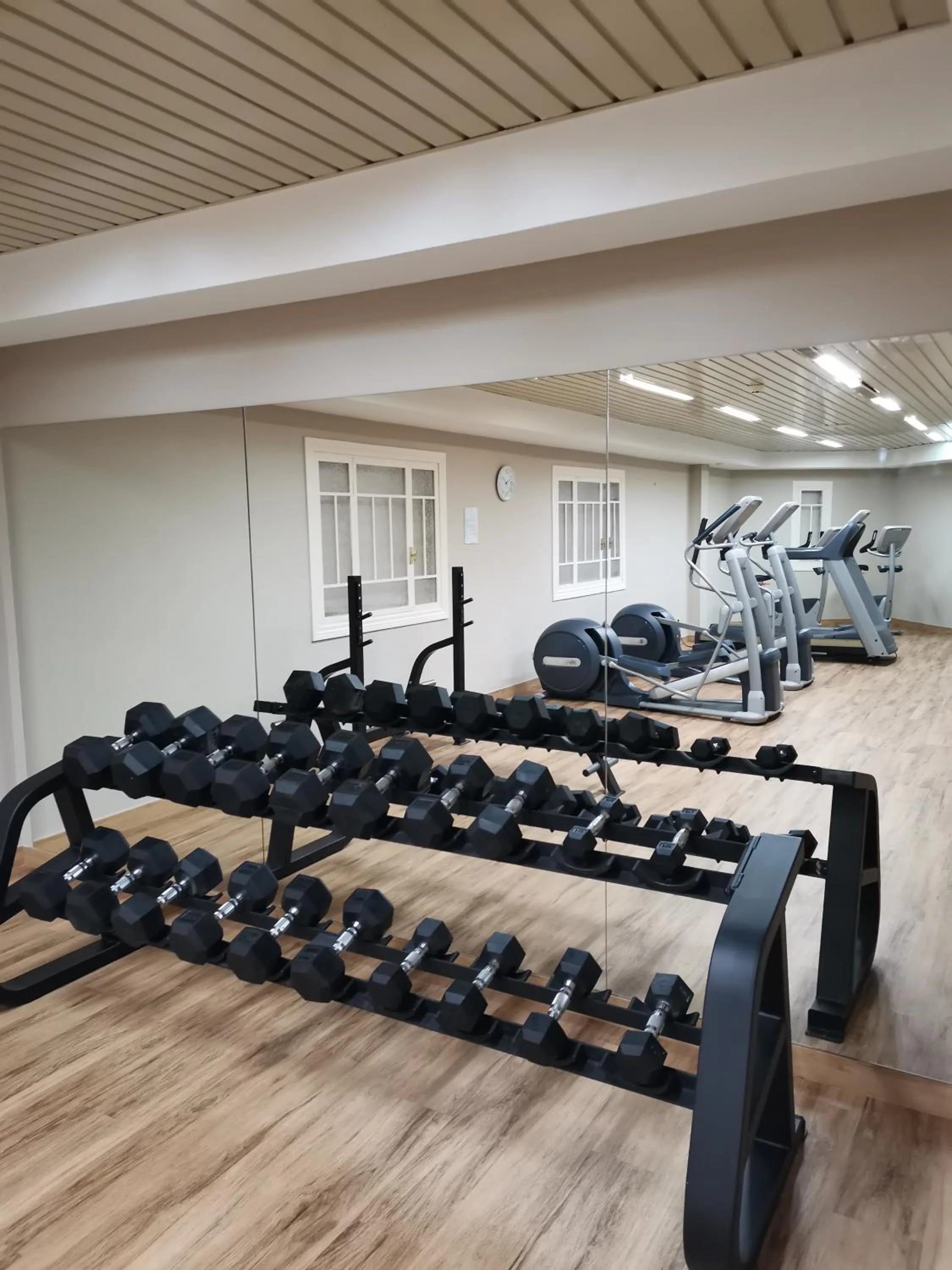 Fitness centre/facilities in Hotel Zentral Mayoral