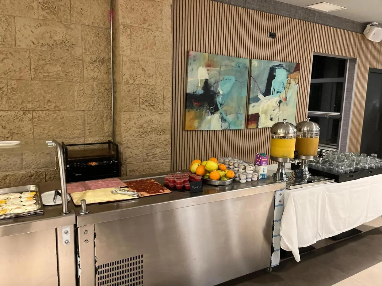 Breakfast in Hotel Hidalgo