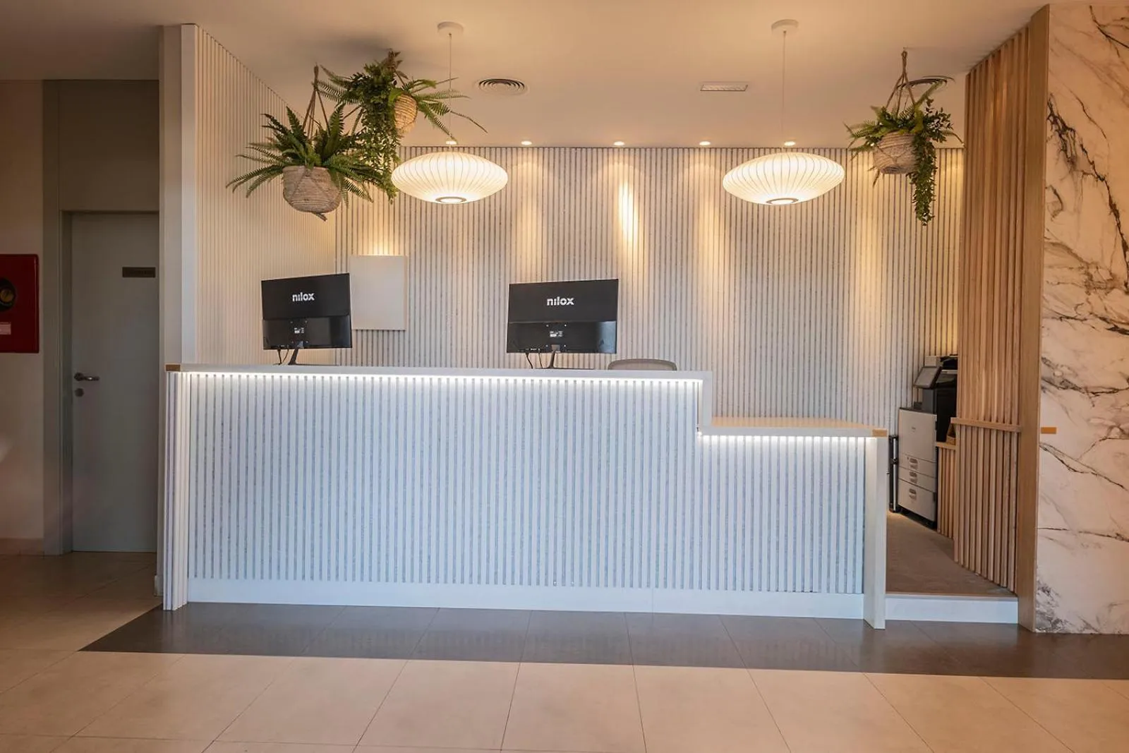 Lobby or reception in Hotel Hidalgo