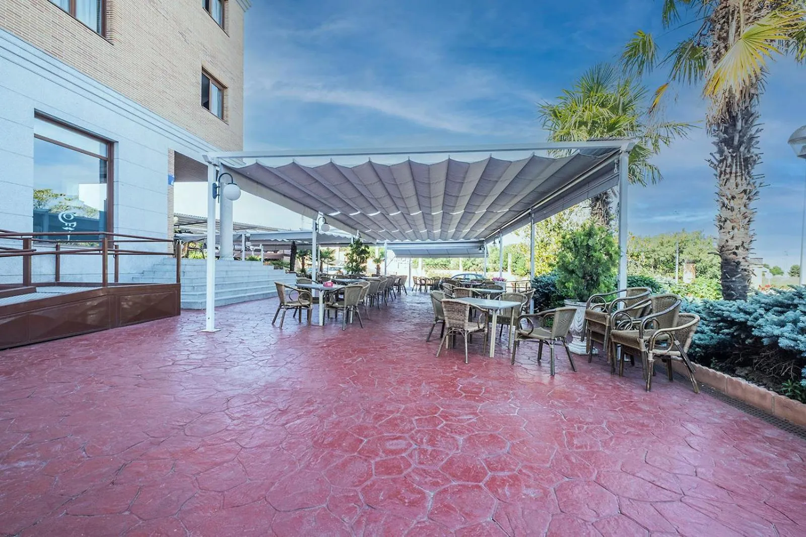 Balcony/Terrace in Hotel Hidalgo