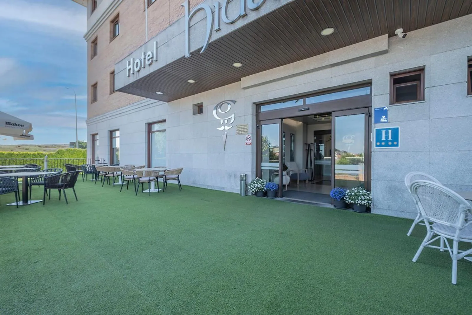 Facade/entrance in Hotel Hidalgo