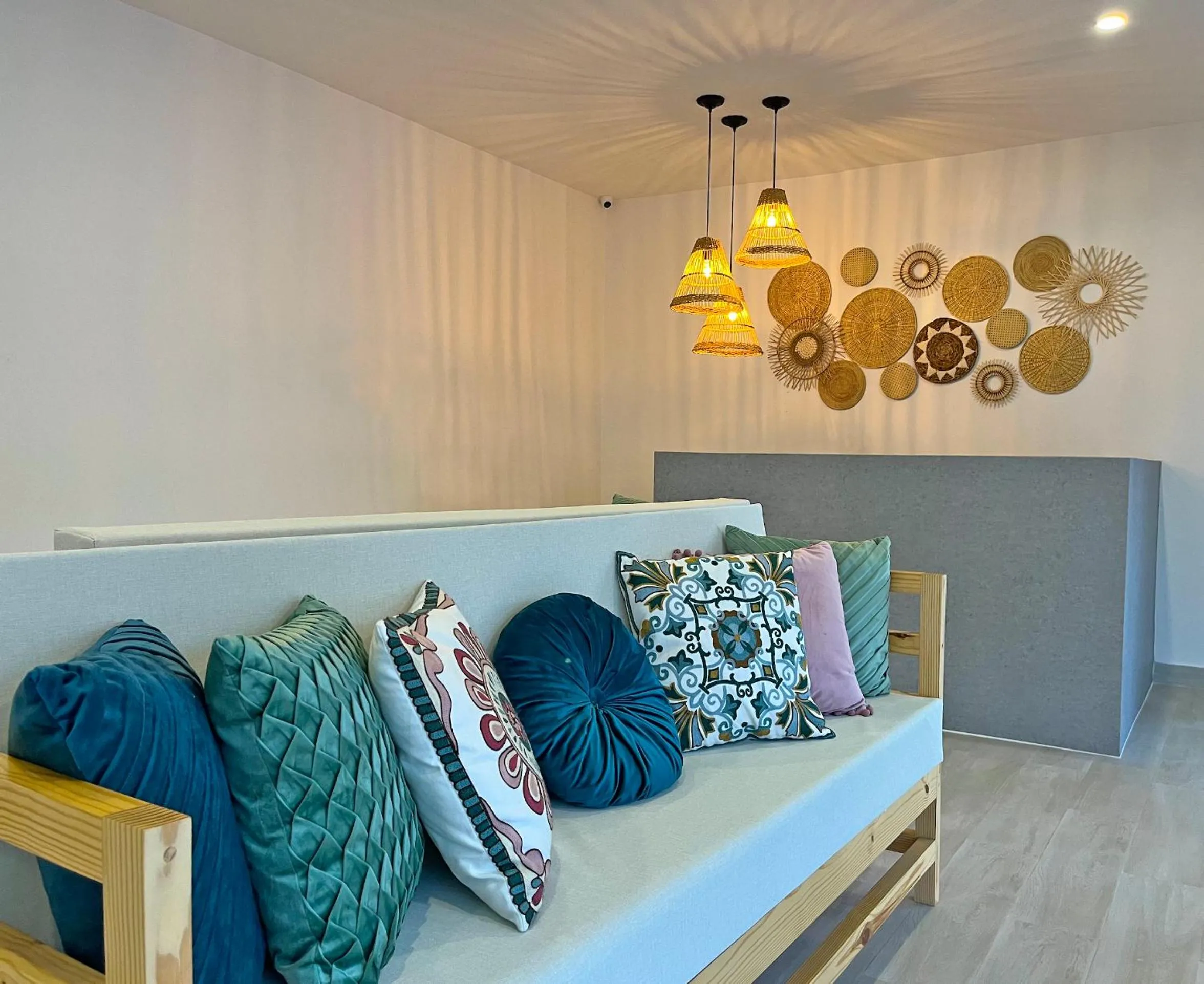 Lobby or reception, Bed in Zaba Beach House