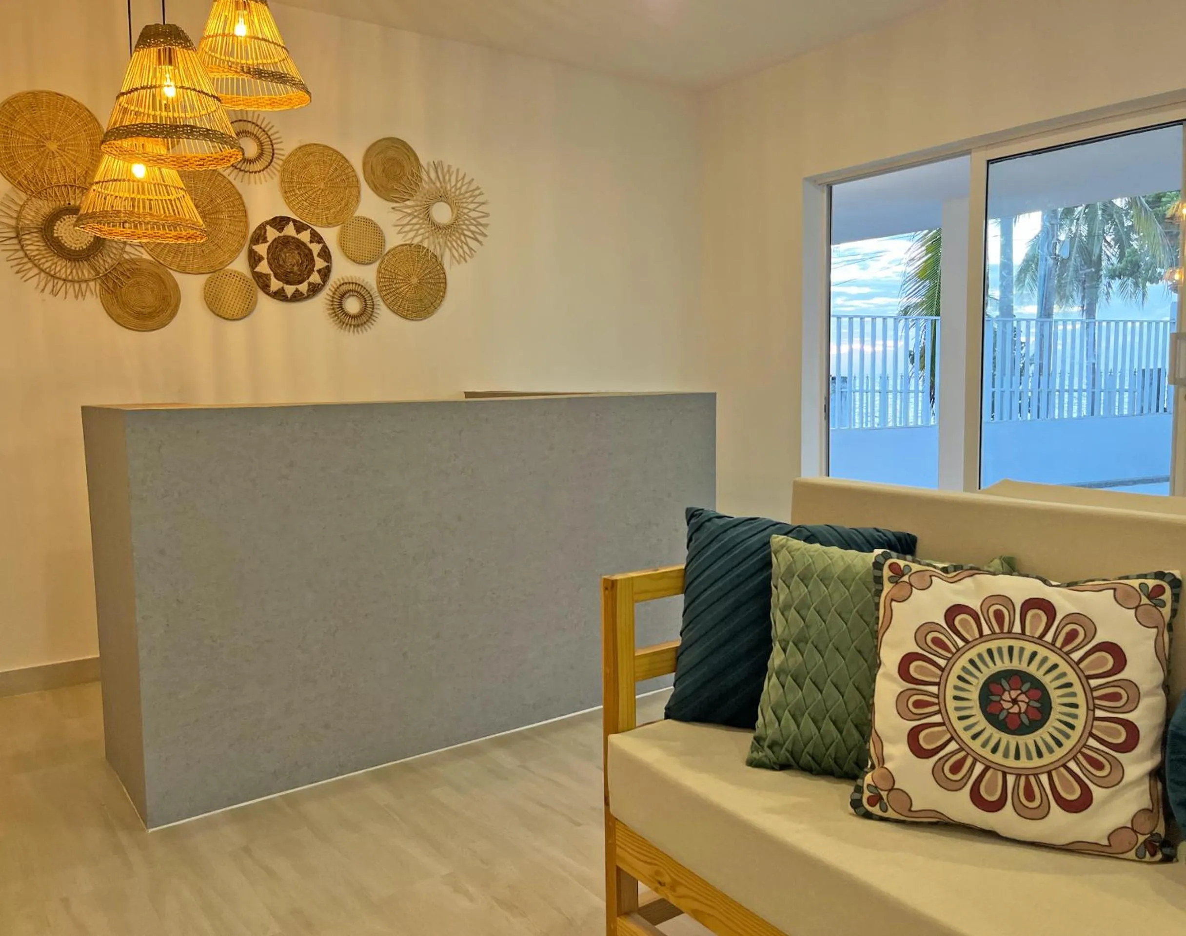 Living room in Zaba Beach House