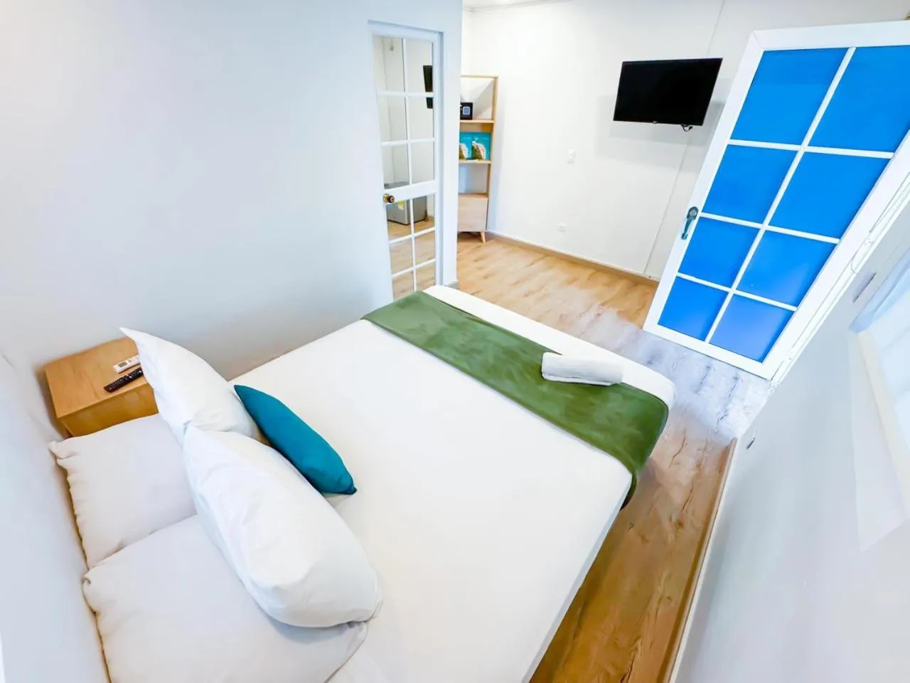 Bed in Zaba Beach House