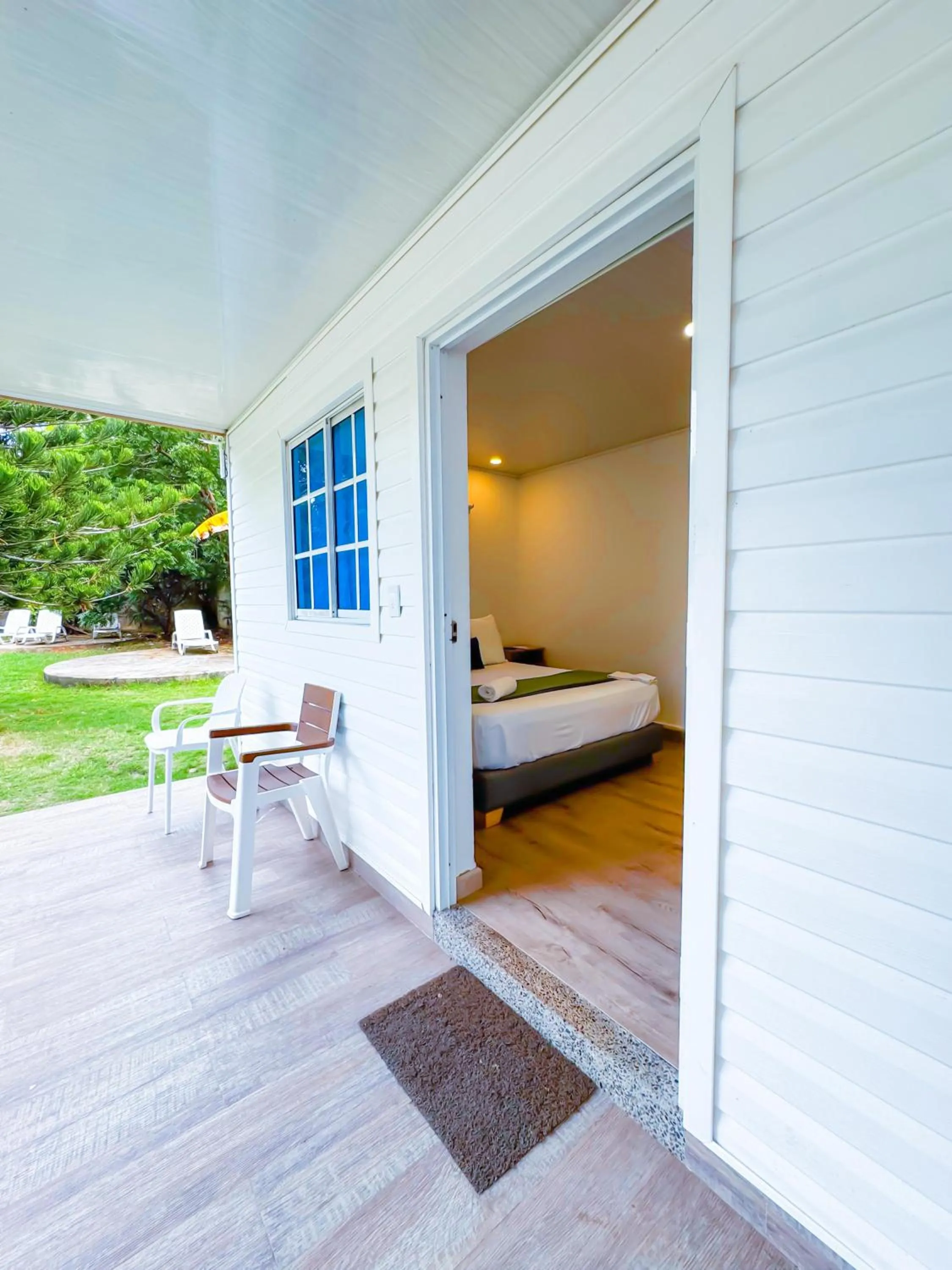 Property building, Bed in Zaba Beach House