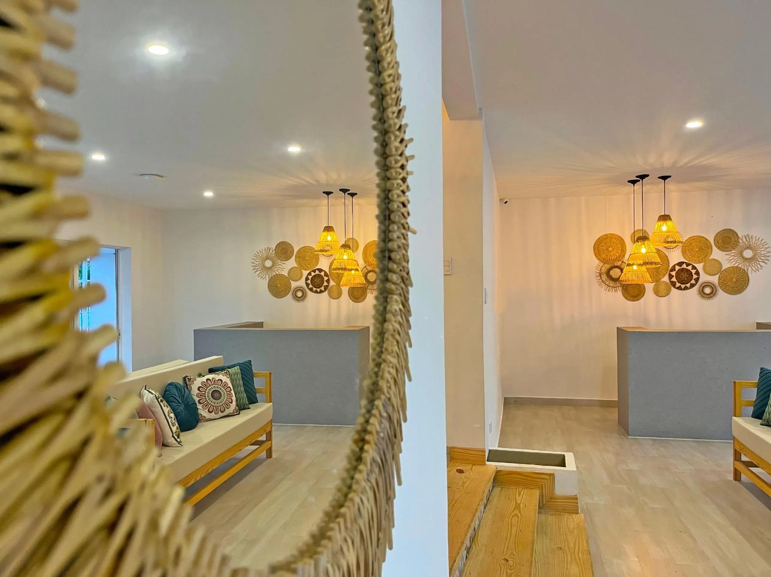 Lobby or reception in Zaba Beach House