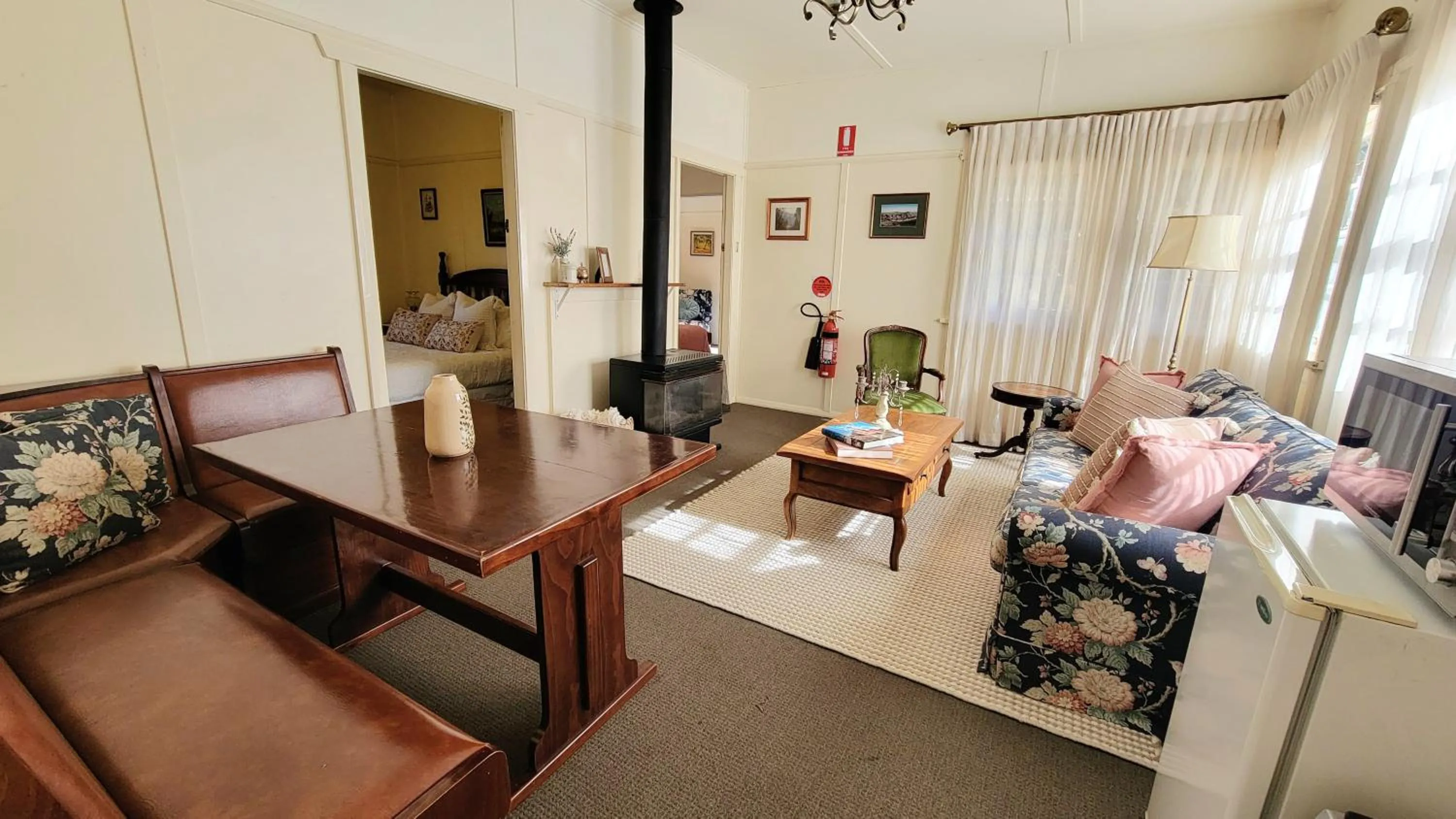 Living room in Leura House