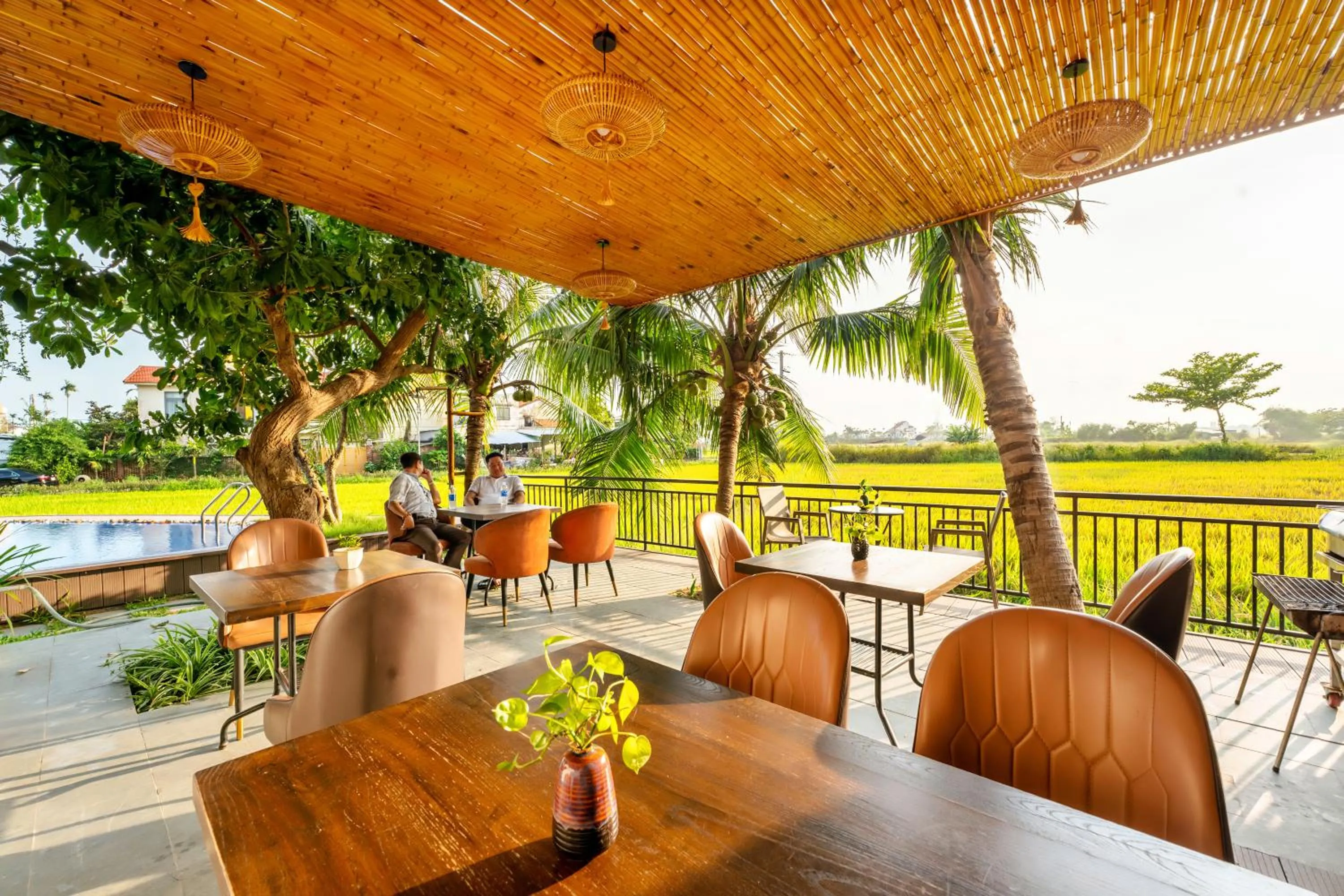 Restaurant/places to eat in Sunkised Paddy Hoi An Villa