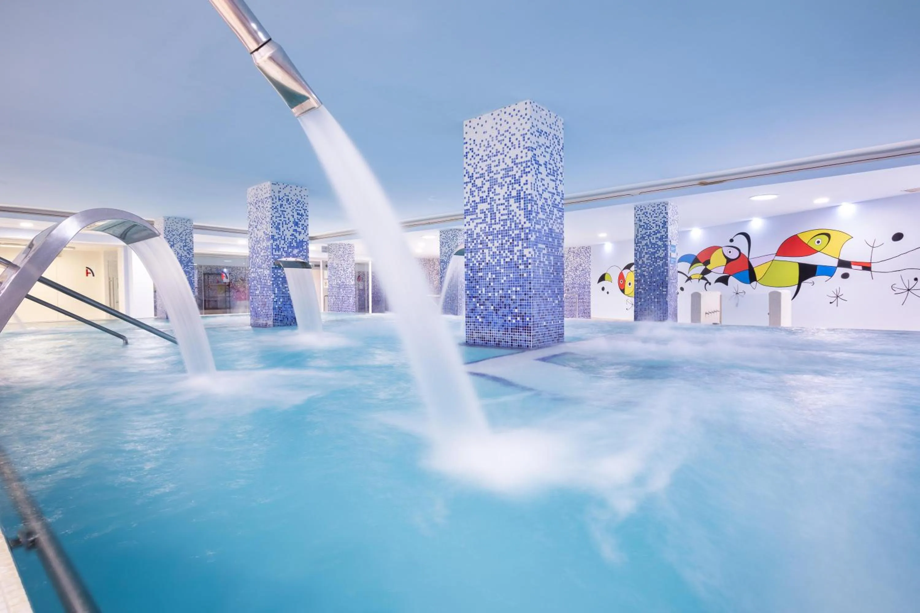 Hot Spring Bath in Alexandre Gala