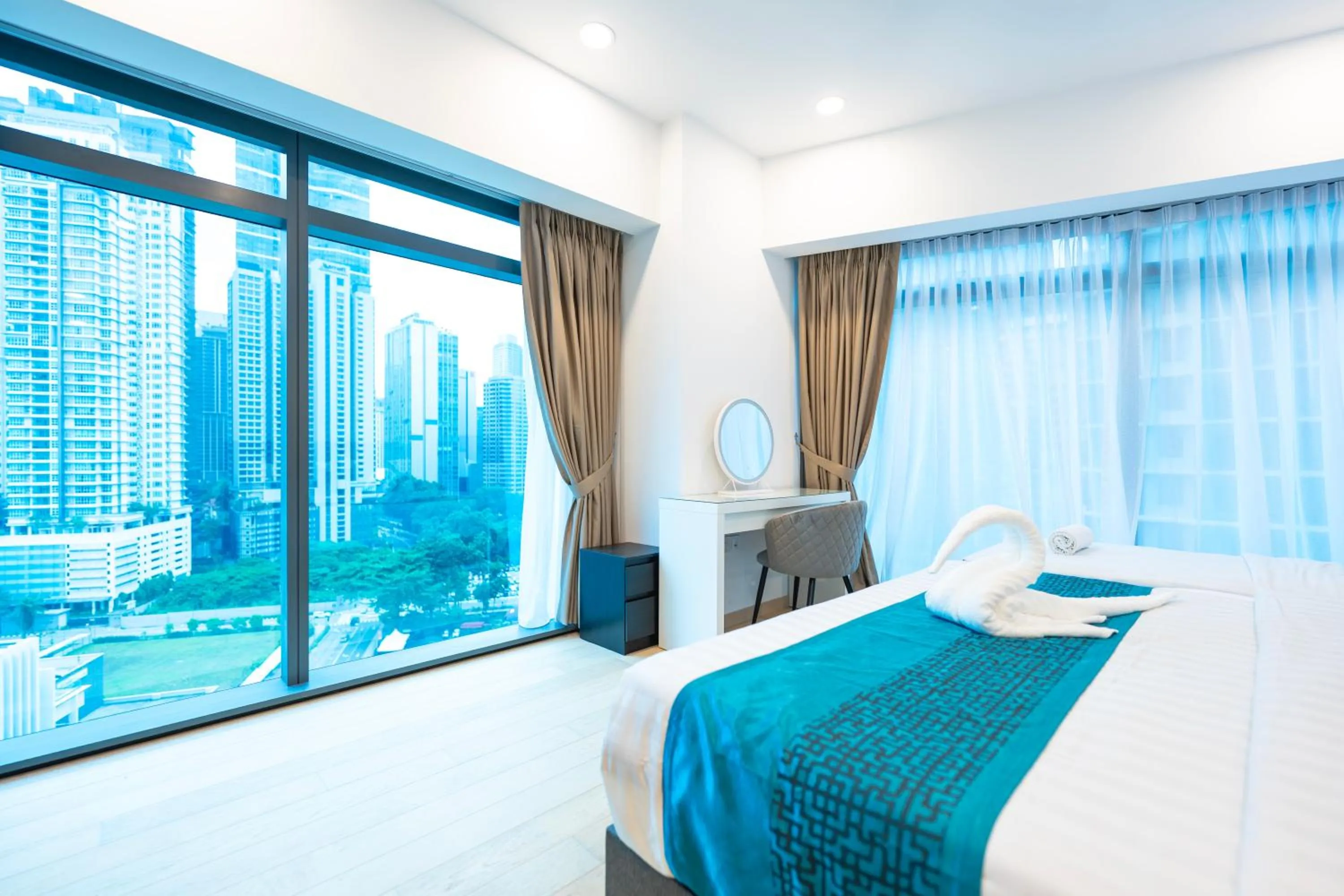 Bedroom, Bed in MOONWAY SUITES At EATON KLCC