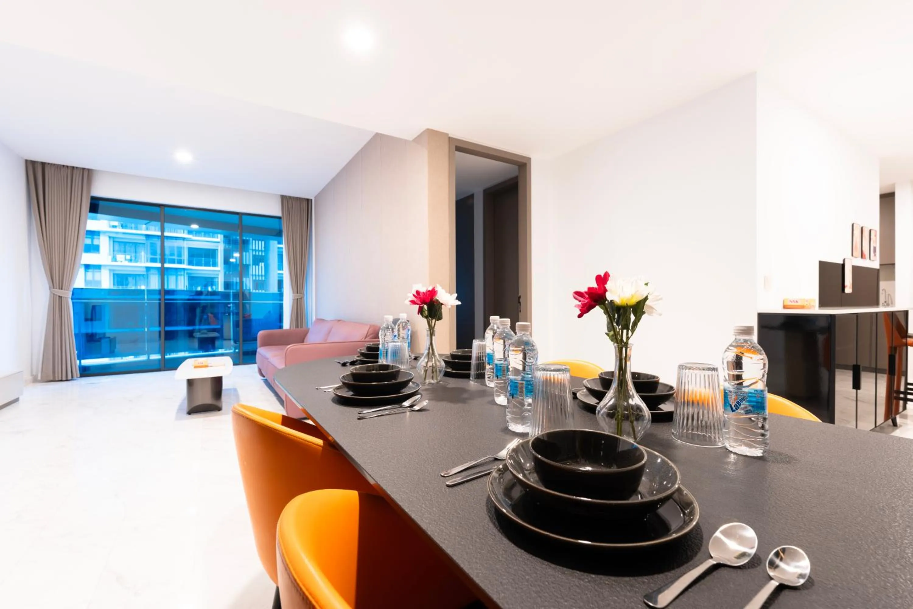 Dining area in MOONWAY SUITES At EATON KLCC