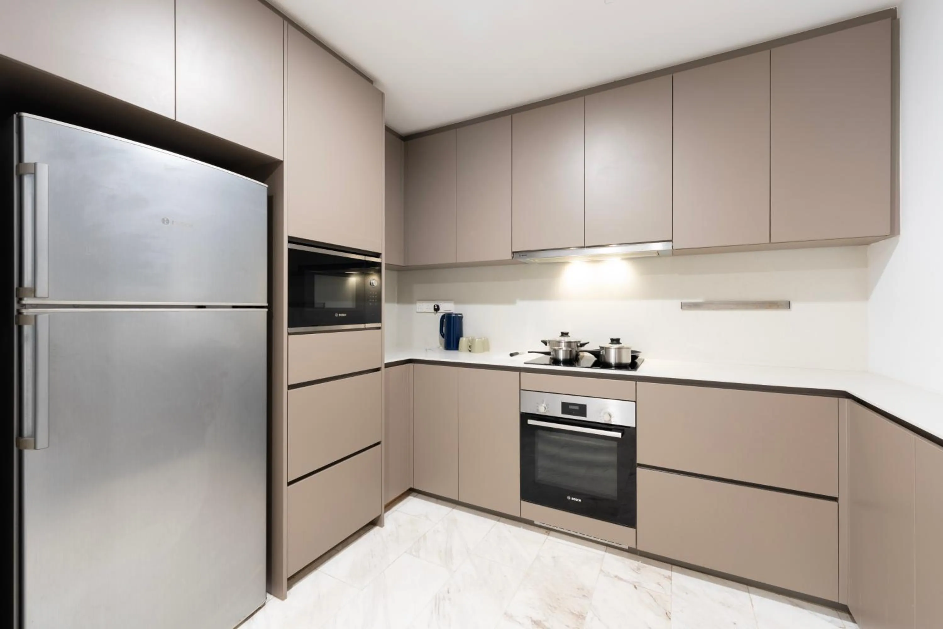 Kitchen or kitchenette in MOONWAY SUITES At EATON KLCC